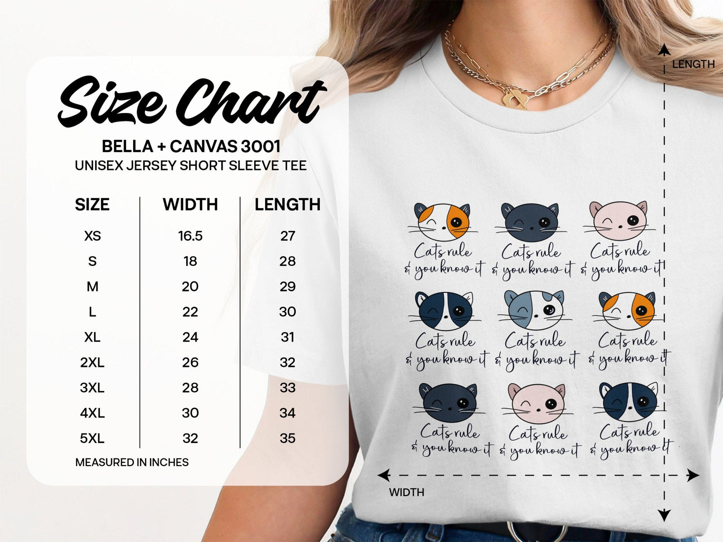 Cats Rule If You Know It Graphic Tee product type