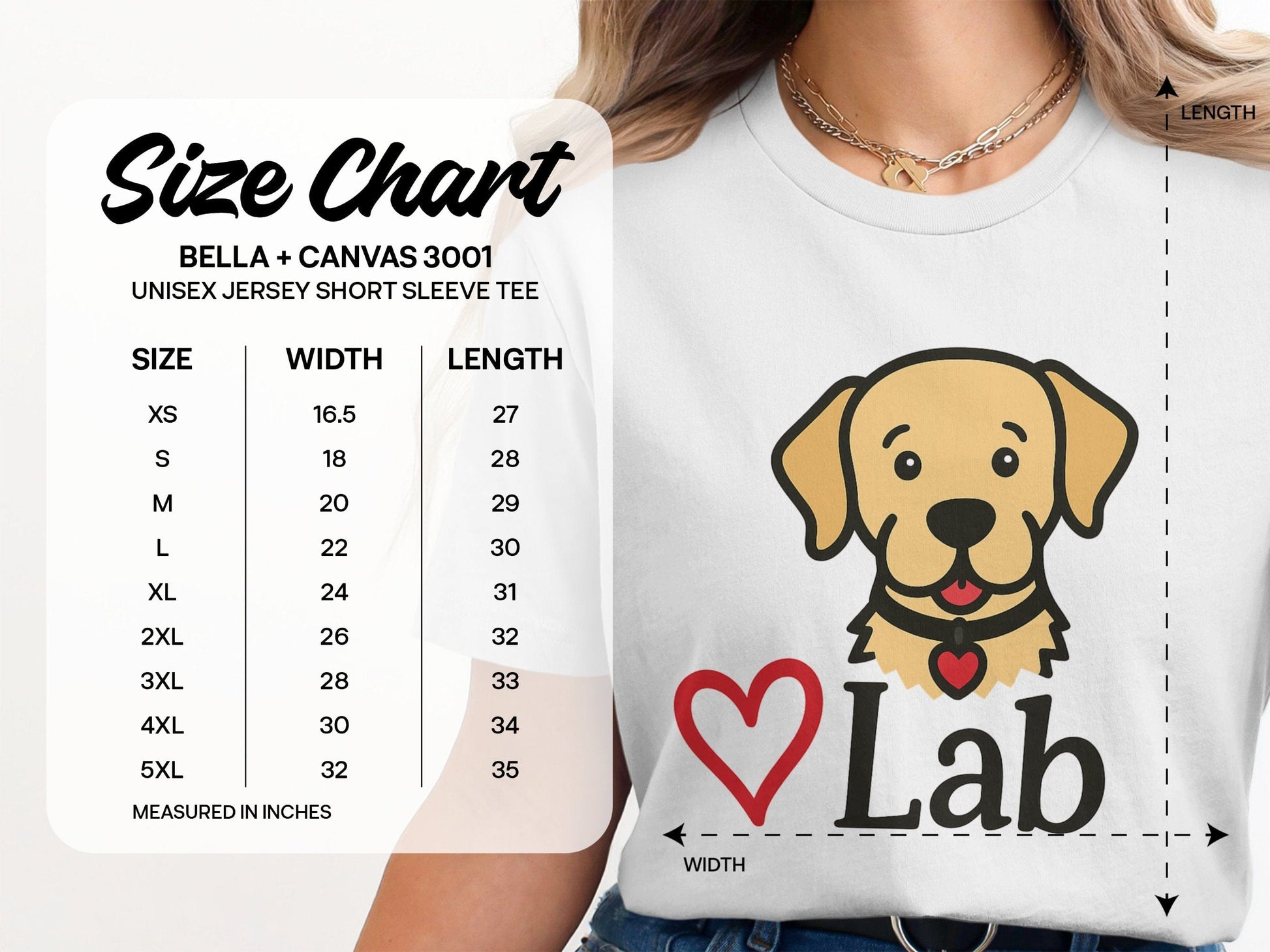 Cute Dog with Heart Graphic Tee Shirt product
