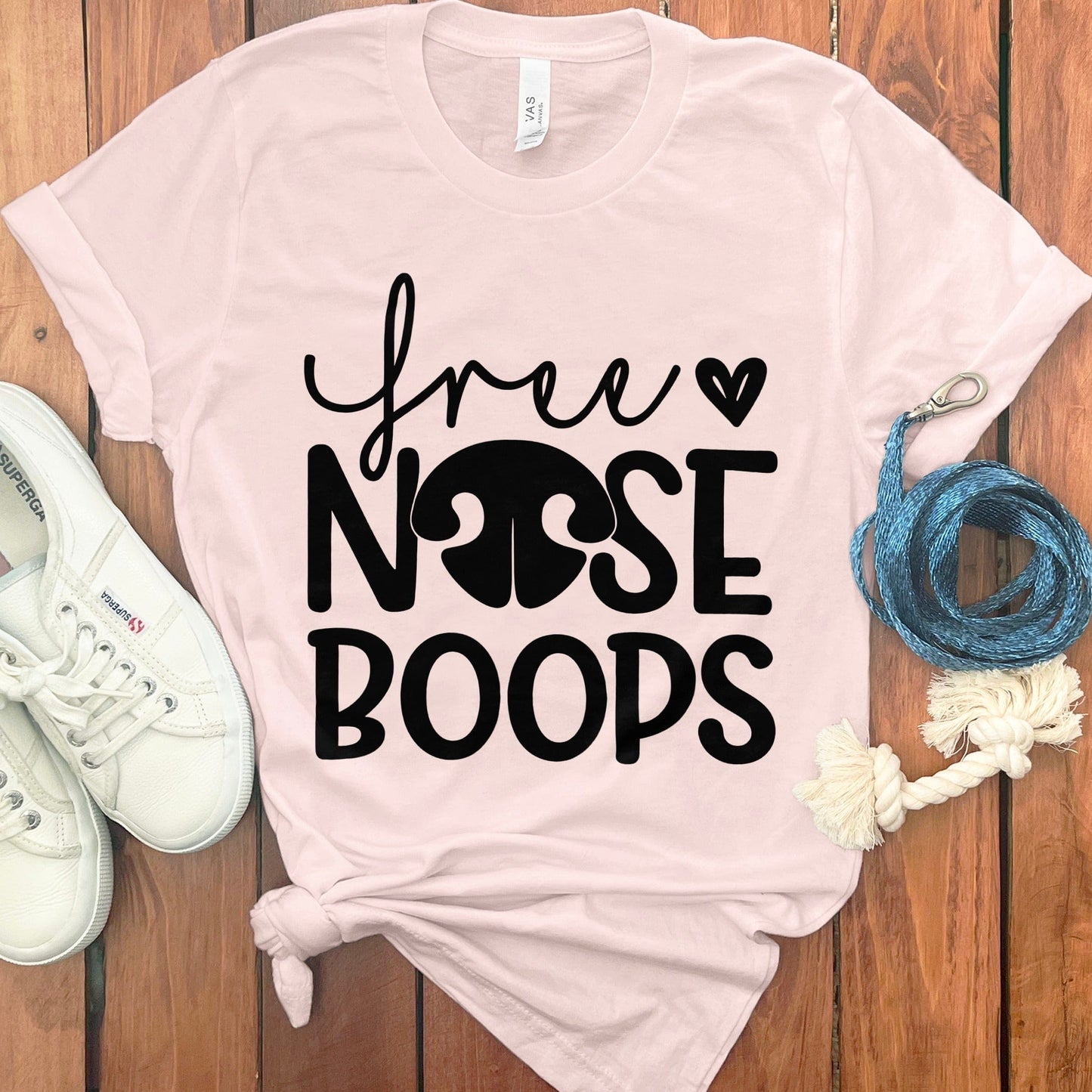 Free Nose Boops Cute Graphic Tee Shirt product type