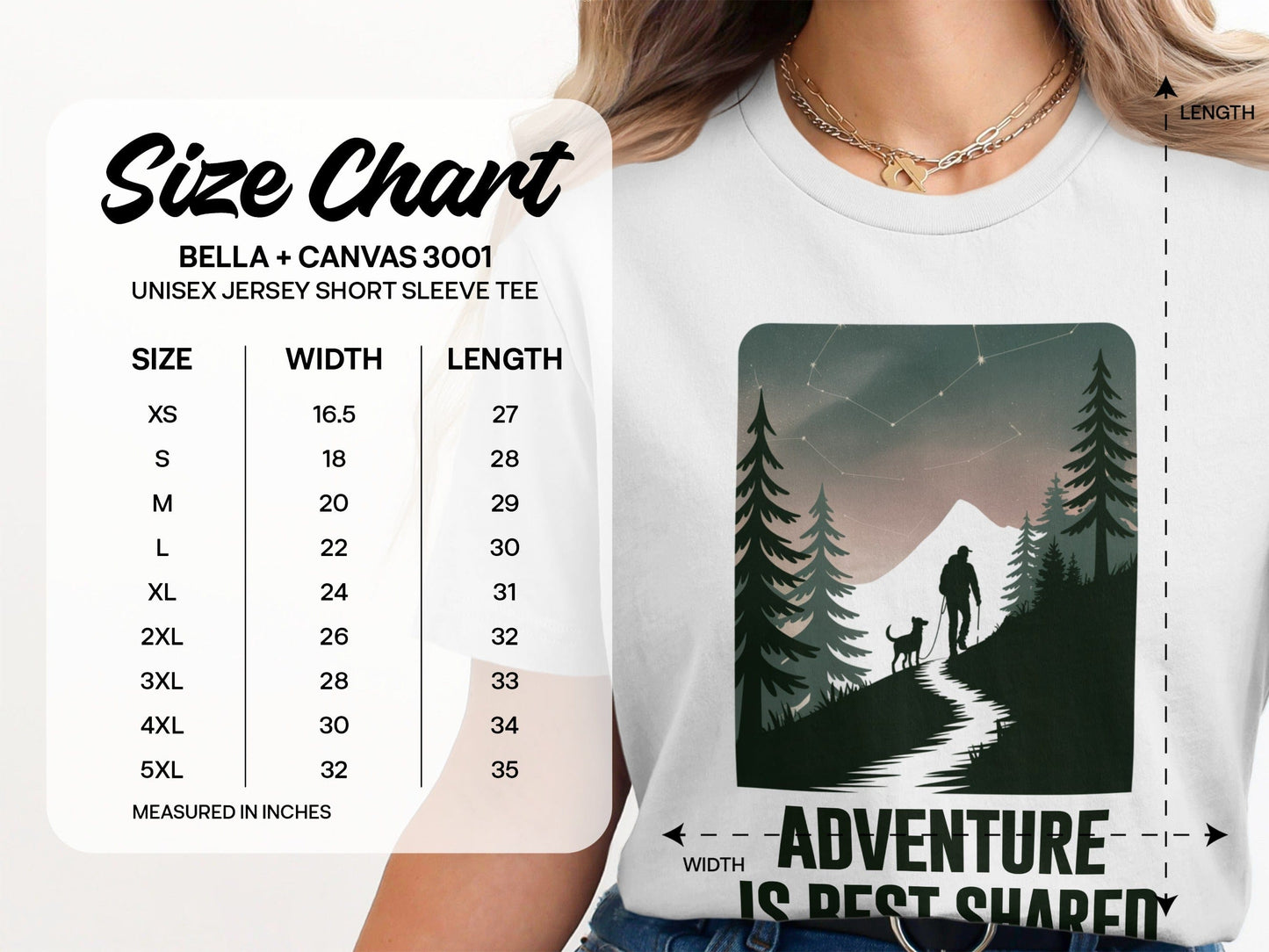 Adventure is Best Shared Short Sleeve Tee product type