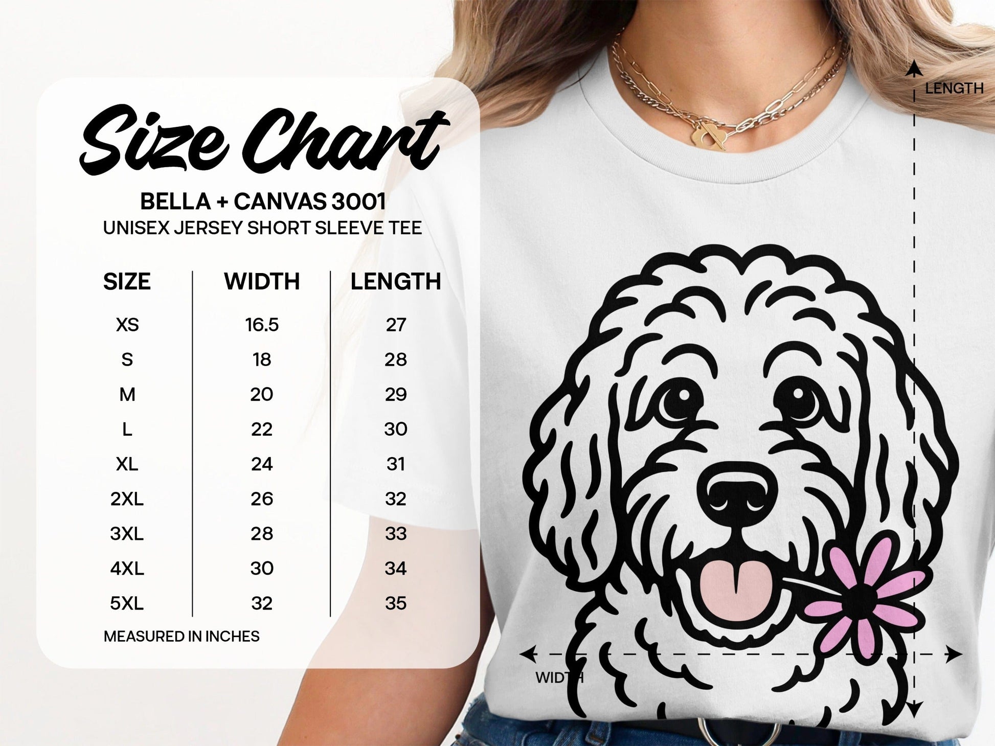 Adorable Graphic Dog Unisex Jersey Short Sleeve Tee product type