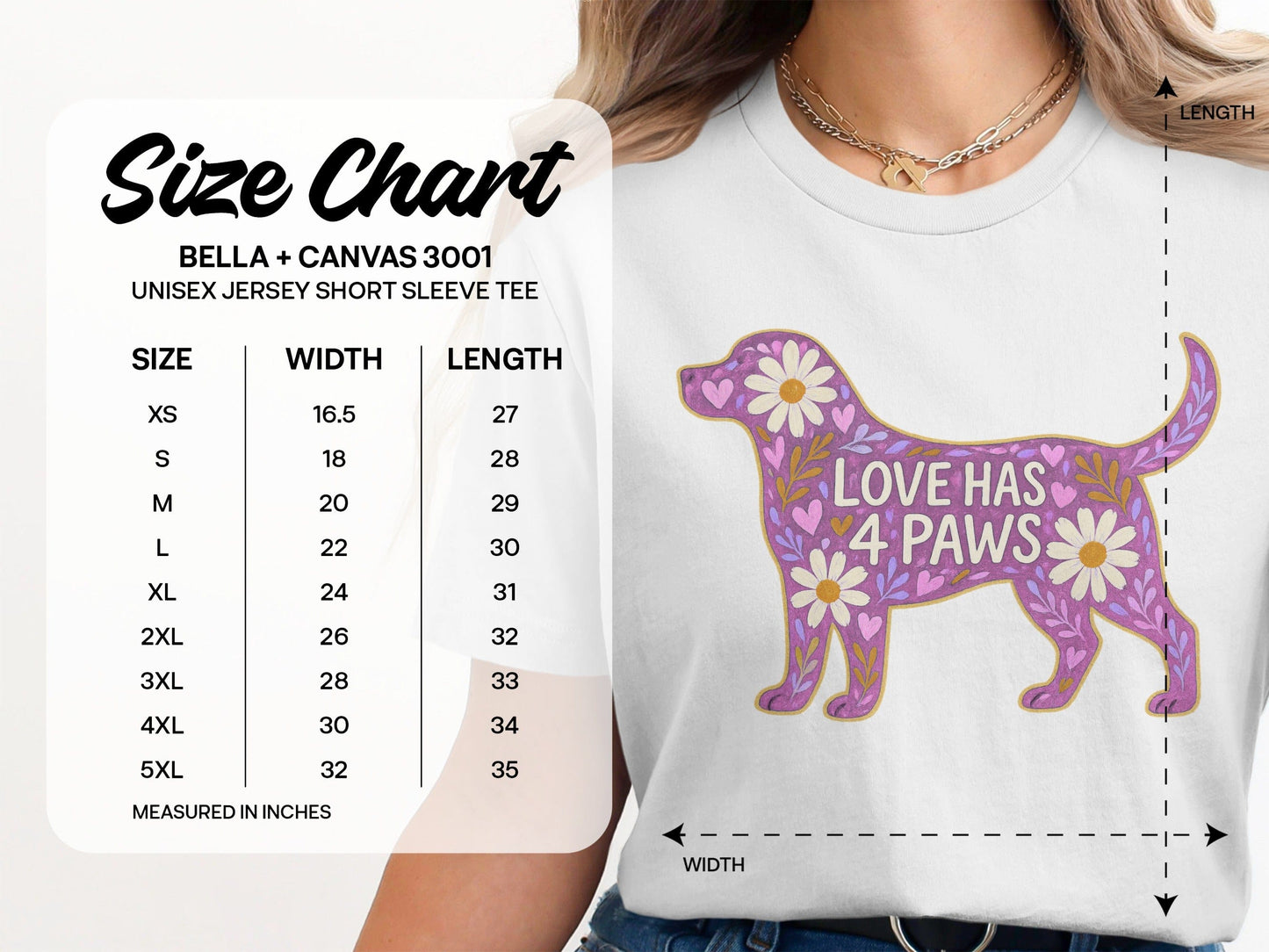 Love Has 4 Paws Short Sleeve Tee product