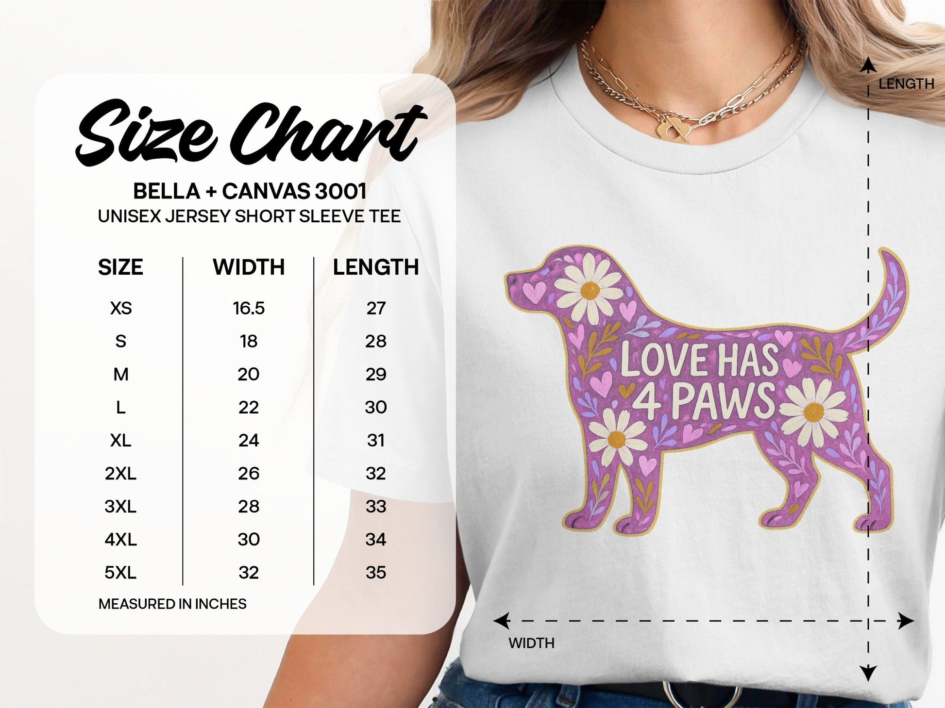 Love Has 4 Paws Short Sleeve Tee product