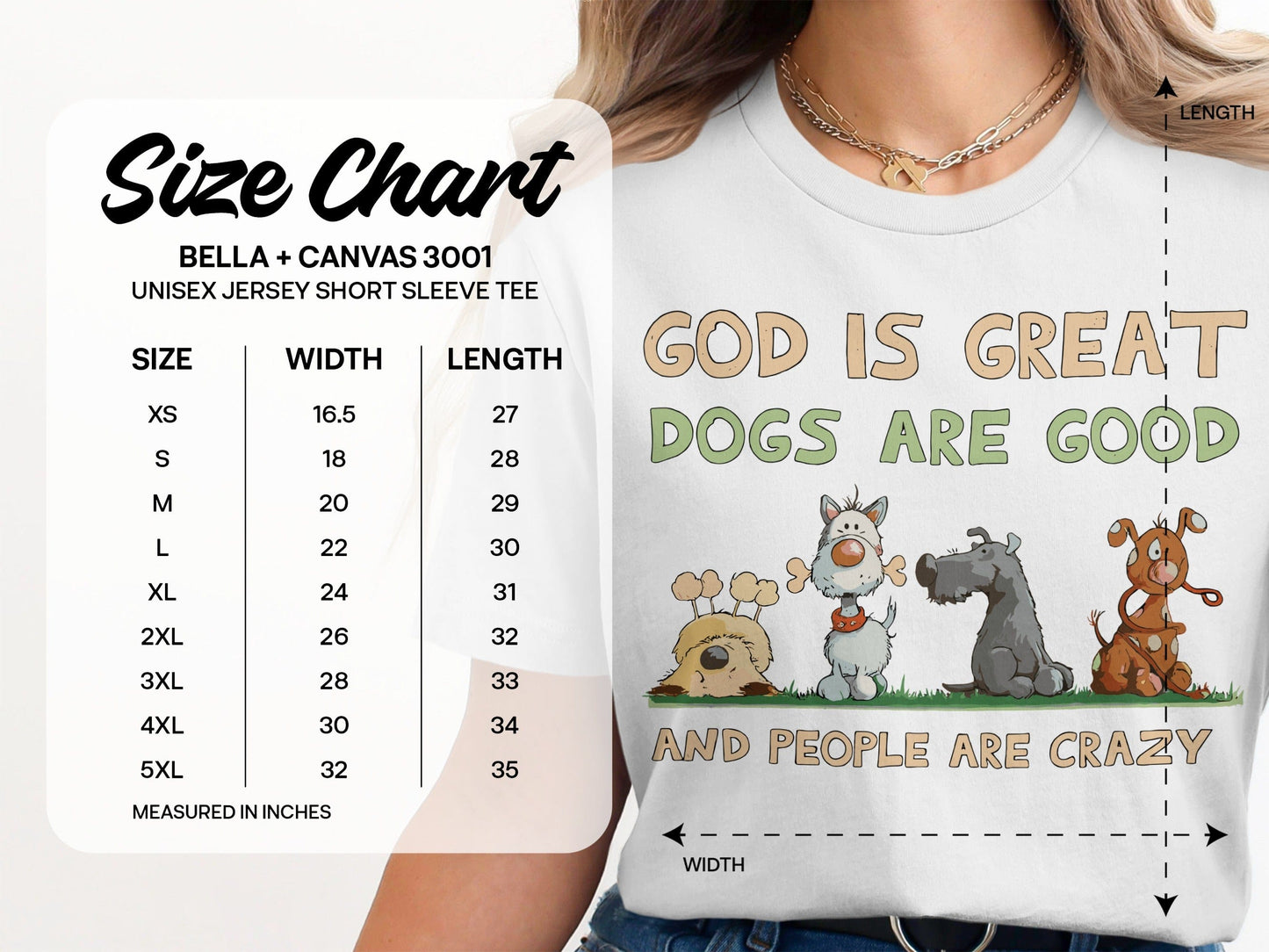 God Is Great Dogs Are Good And People Are Crazy product type