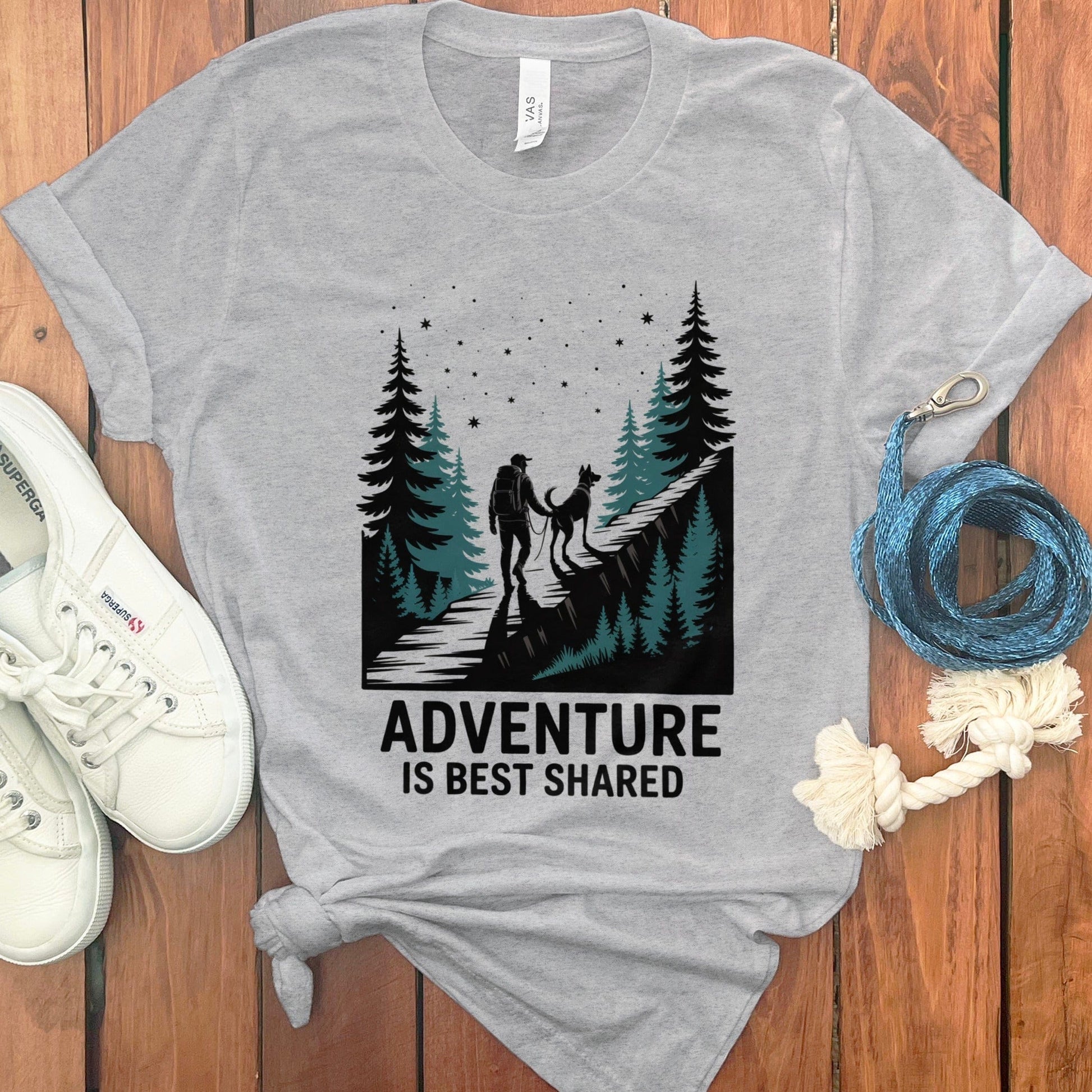 Adventure Is Best Shared Graphic Tee product