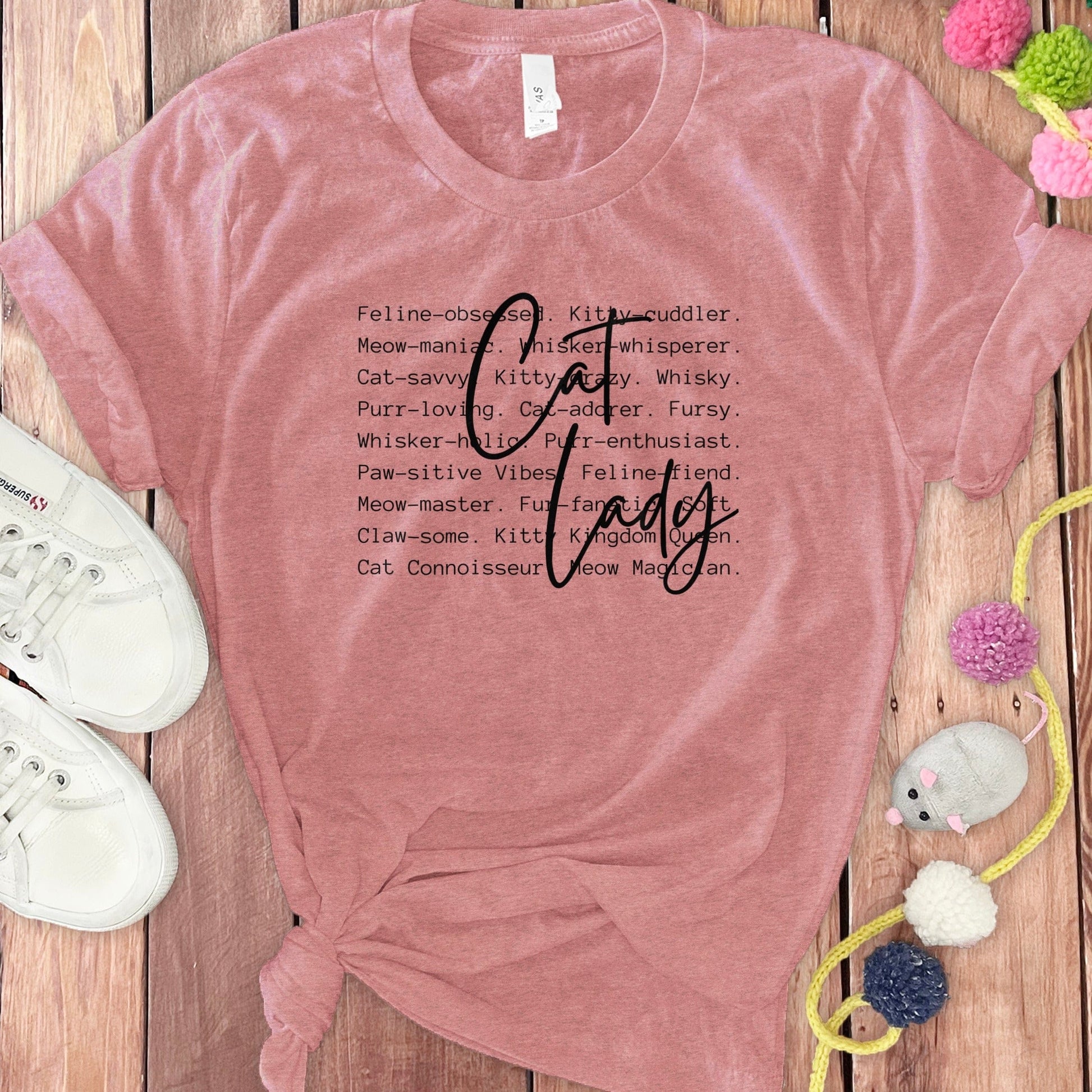 Paw-sitive Vibes Friendly Feline Obsessed Shirt product