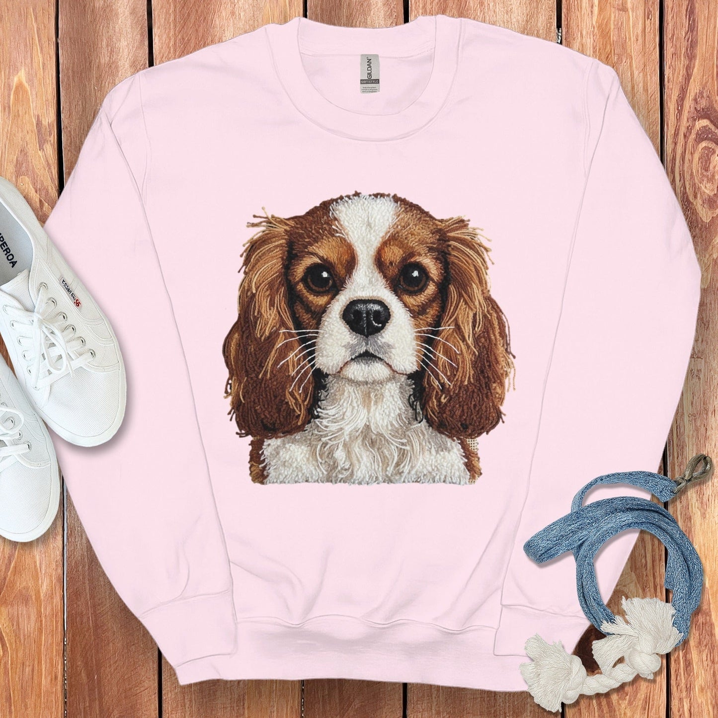 Cavalier King Charles Spaniel Print Sweatshirt product