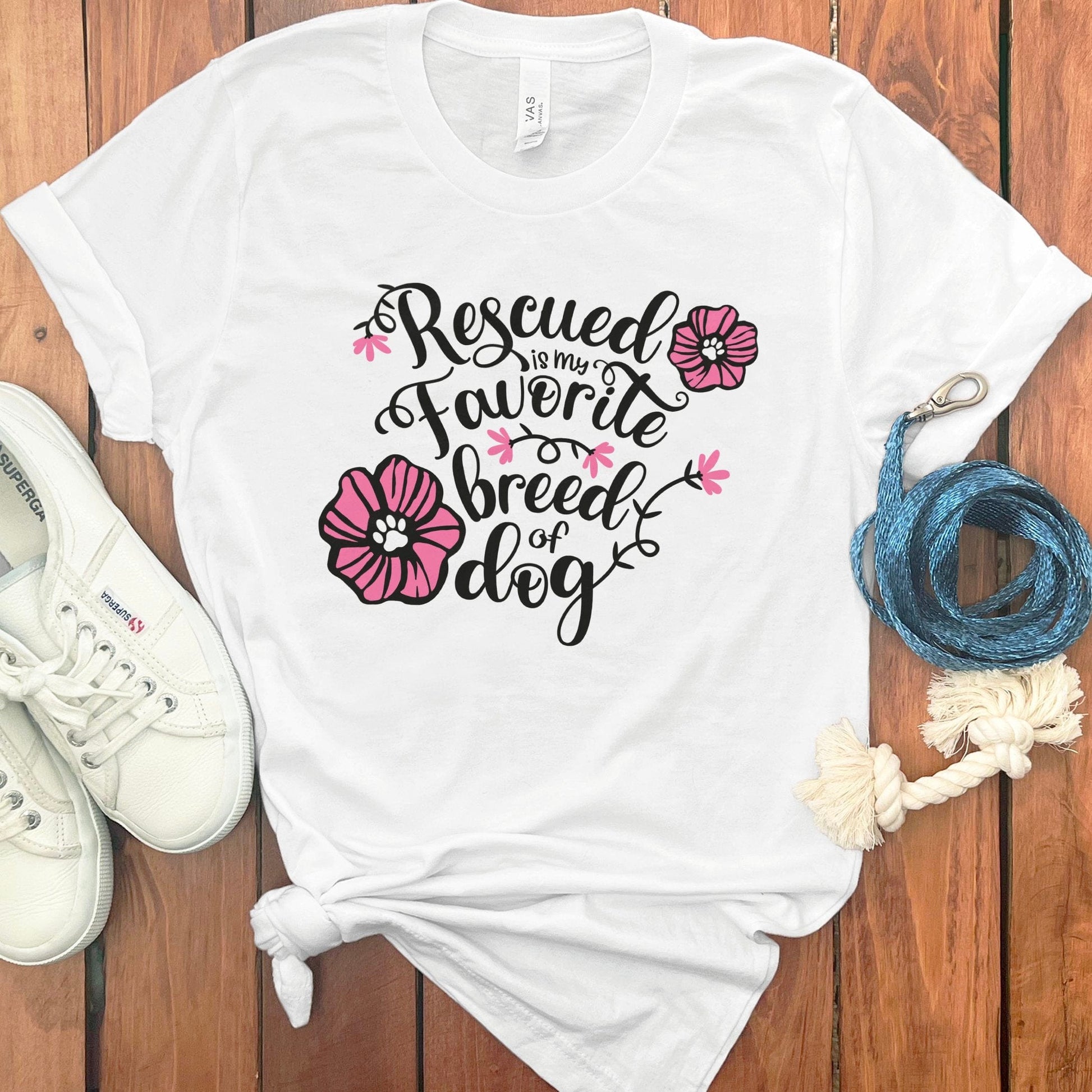 Rescued is my Favorite Breed of Dog T-shirt product type