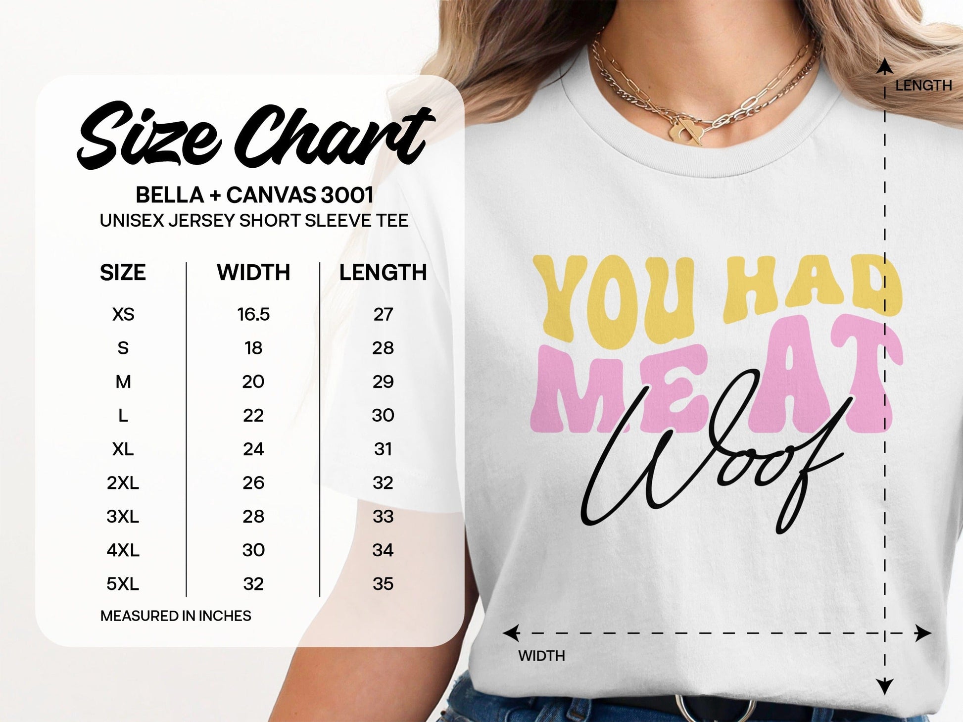 You Had Me at Woof Unisex Jersey Short Sleeve Tee product