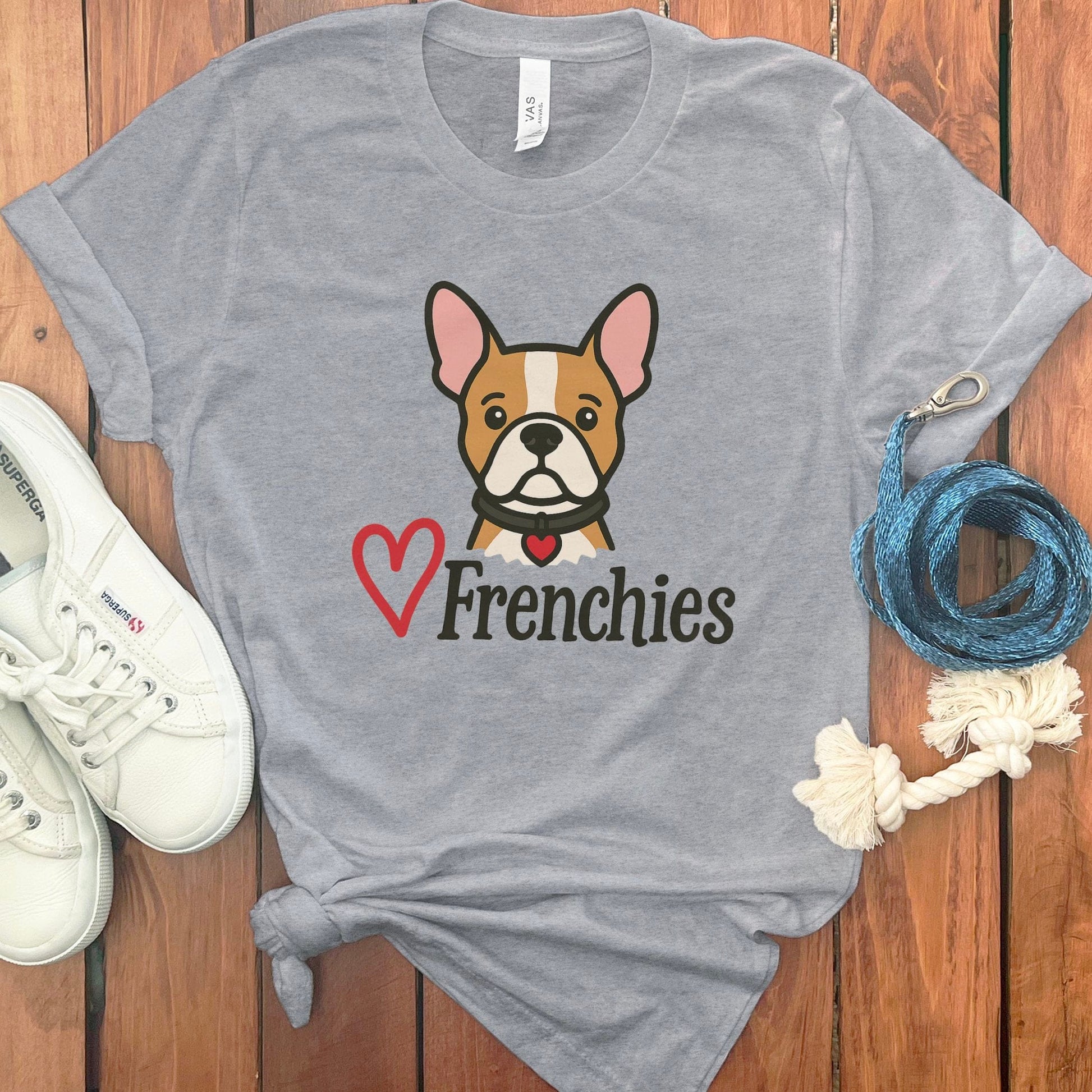 Adorable Frenchies Dog Lover Graphic Tee product