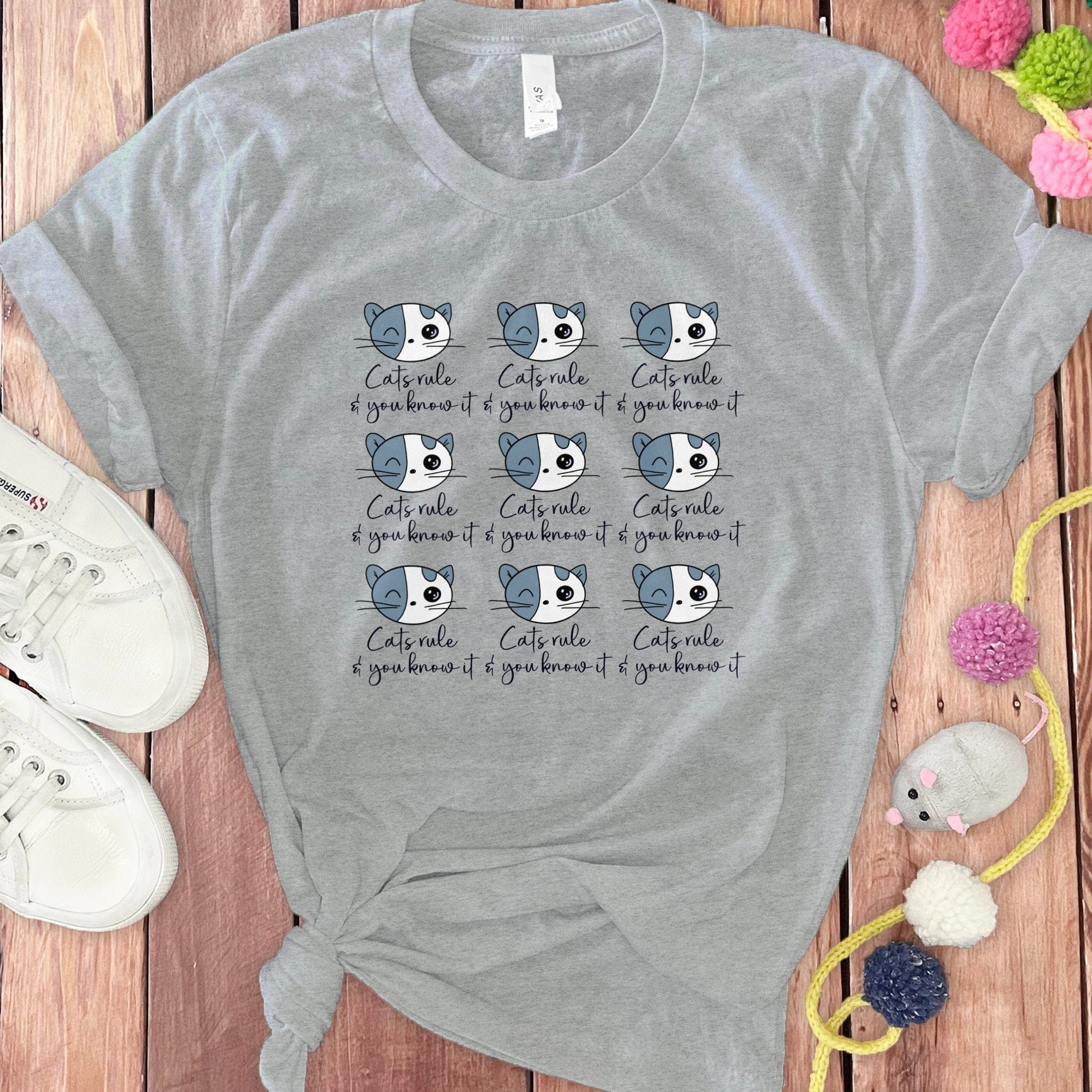Cats Rule If You Know It Graphic Tee product