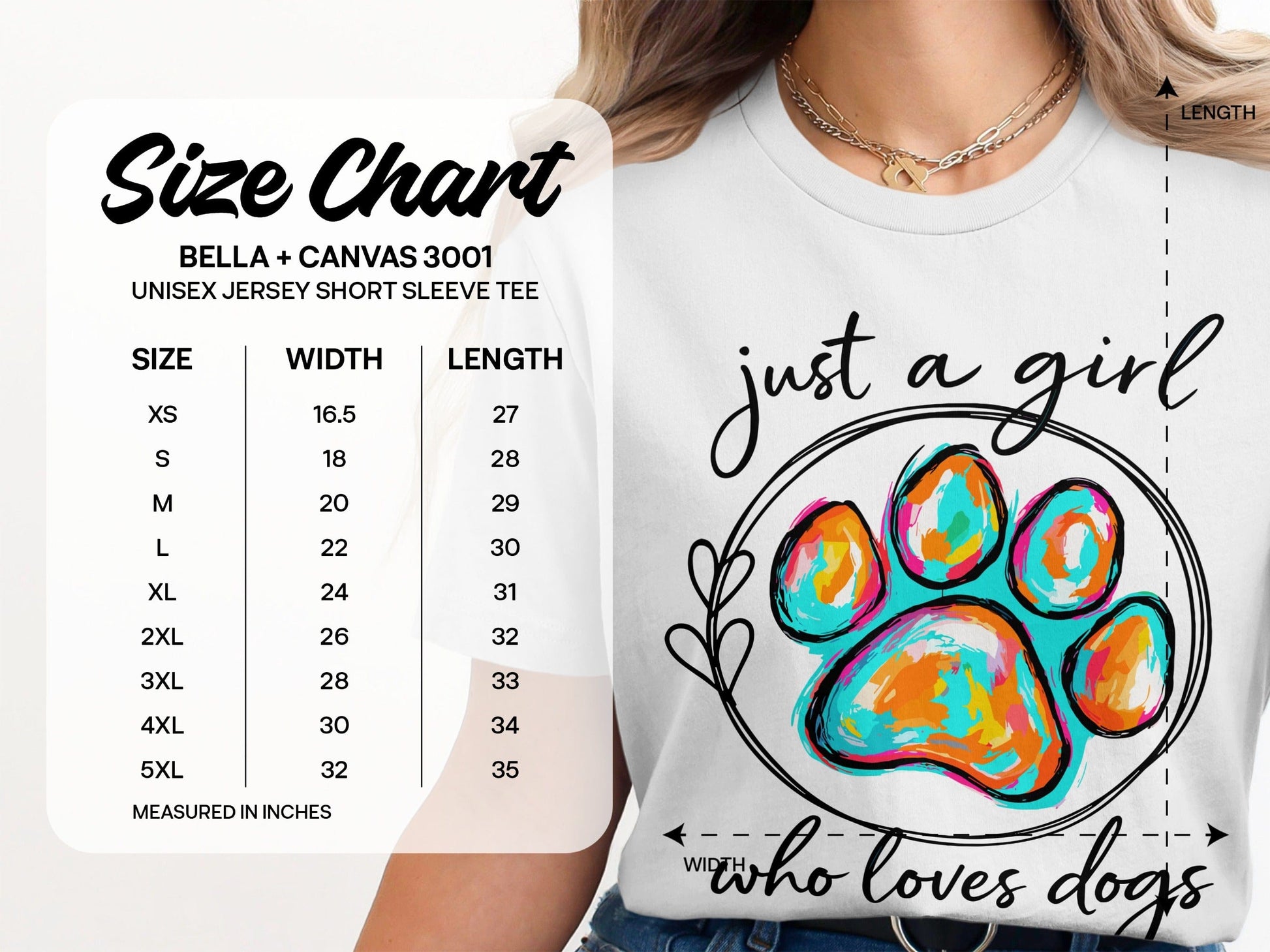 Just A Girl Who Loves Dogs T-Shirt product