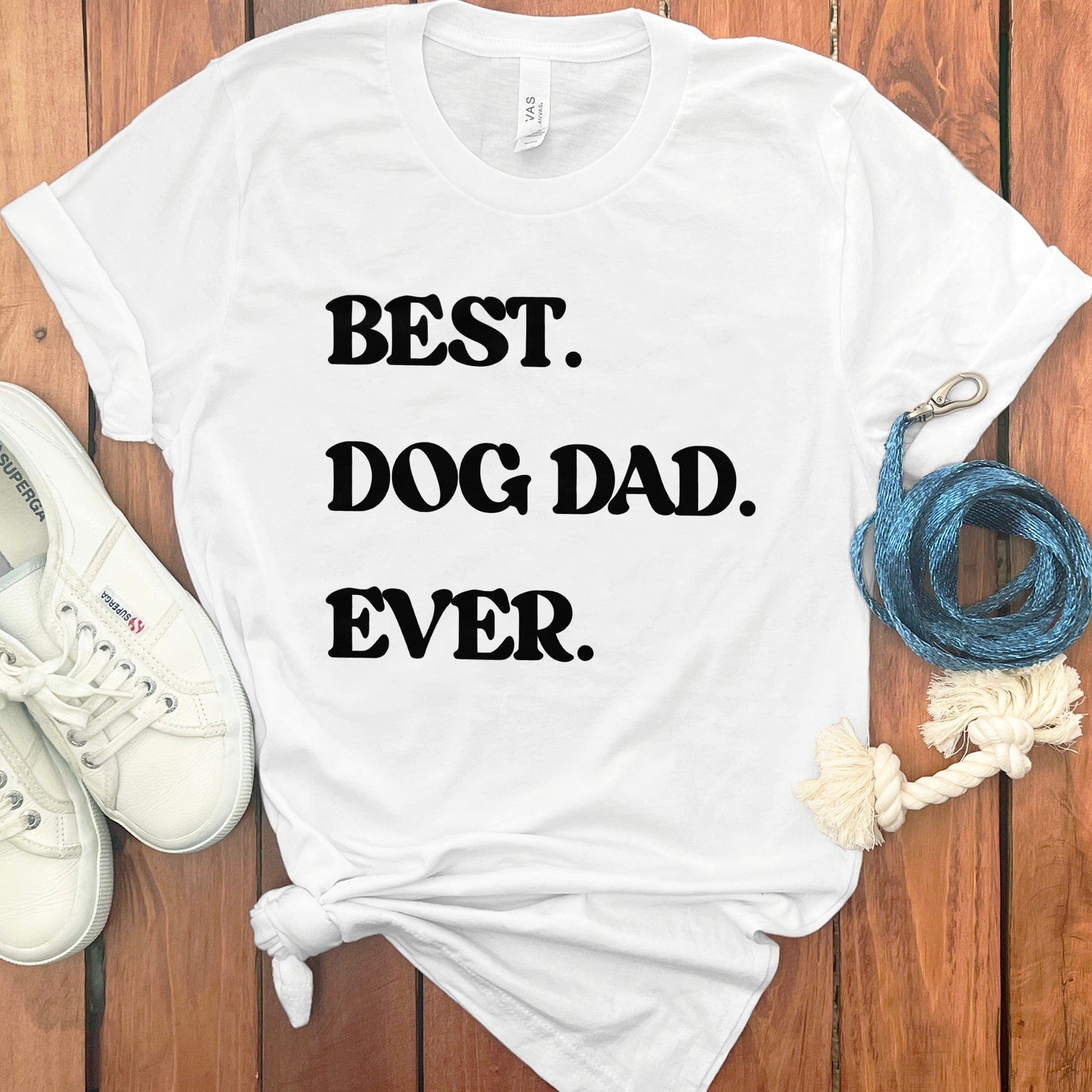 Best Dog Dad Ever Graphic Tee Shirt Funny Unisex product