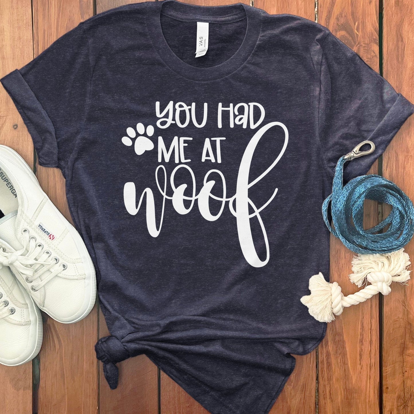You Had Me At Woof Graphic Pet Lover T-Shirt product type