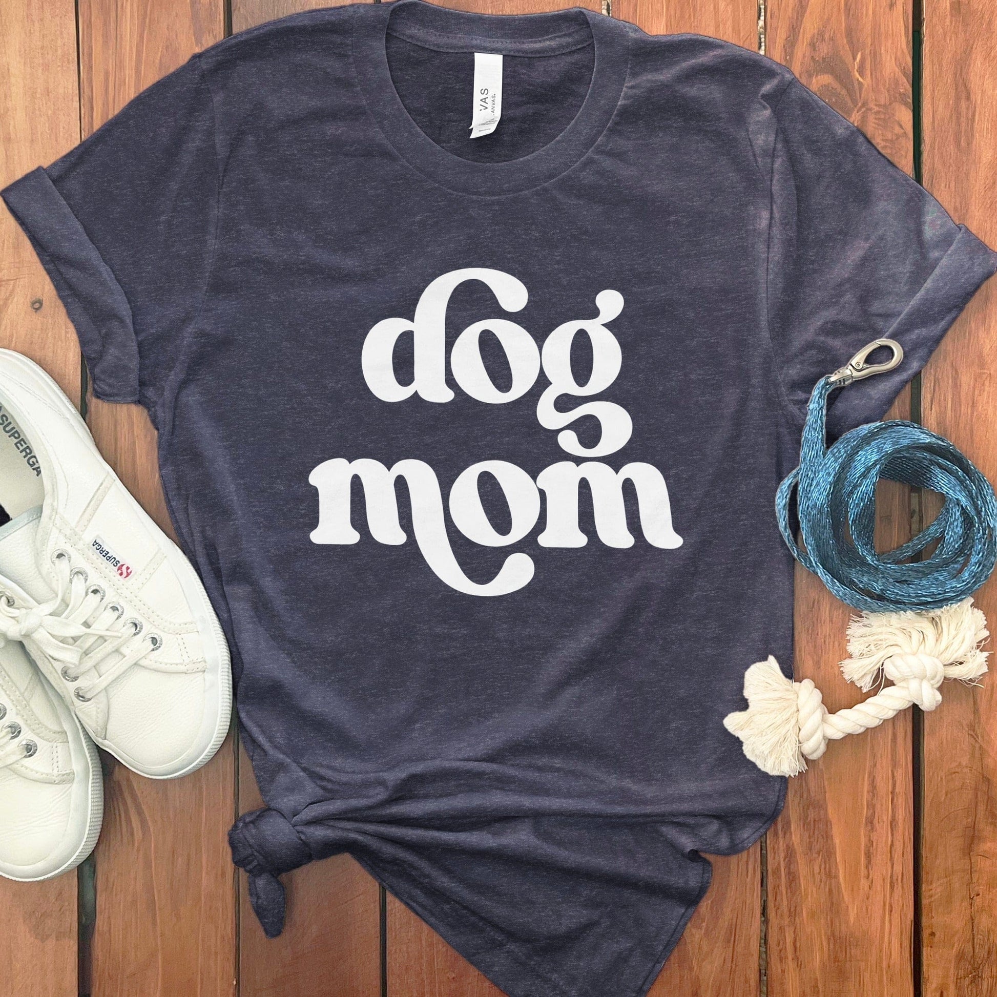Dog Mom Graphic Print Casual T-Shirt product