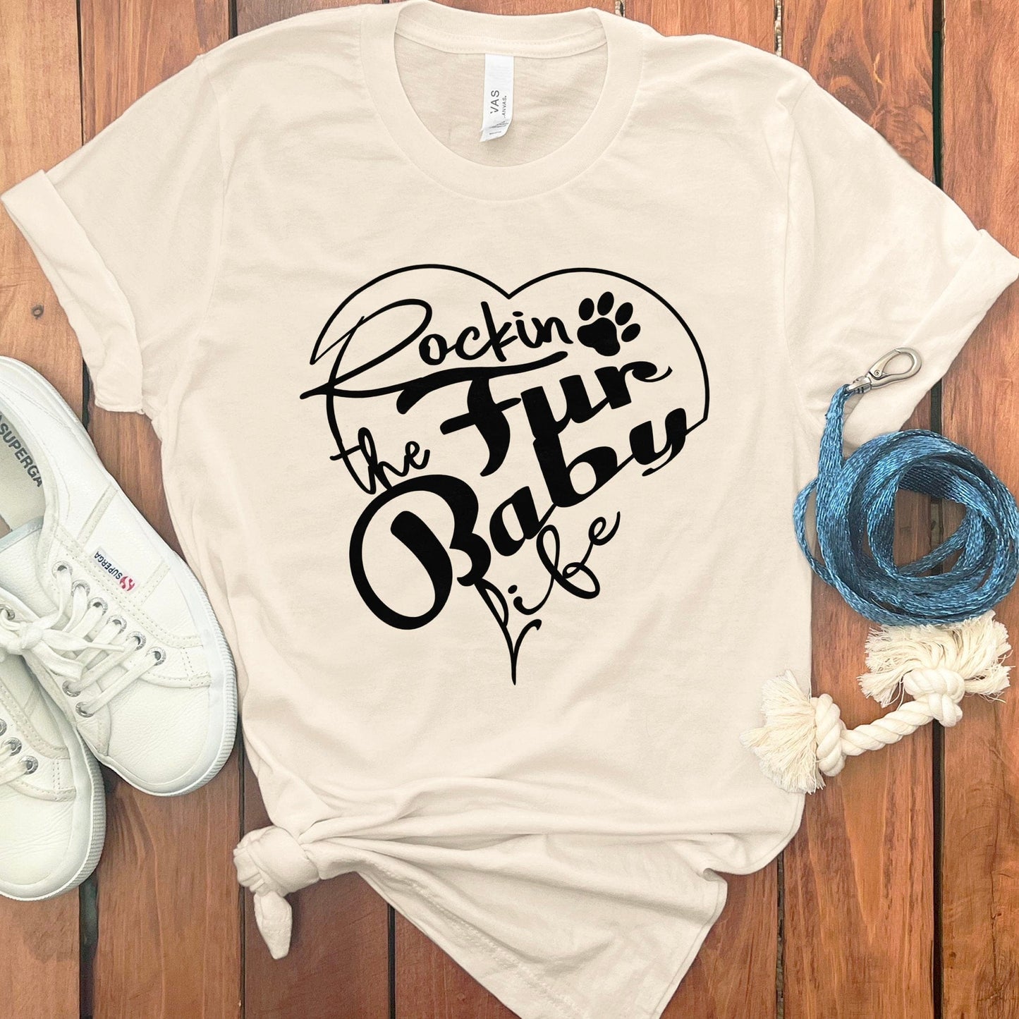 Rockin the Fur Baby Life Graphic Tee product type