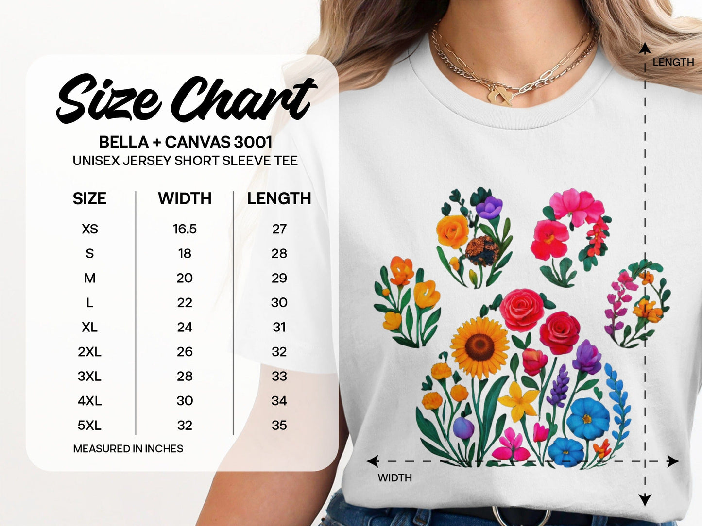 Floral Bouquet Graphic Unisex Jersey Short Sleeve Tee product type