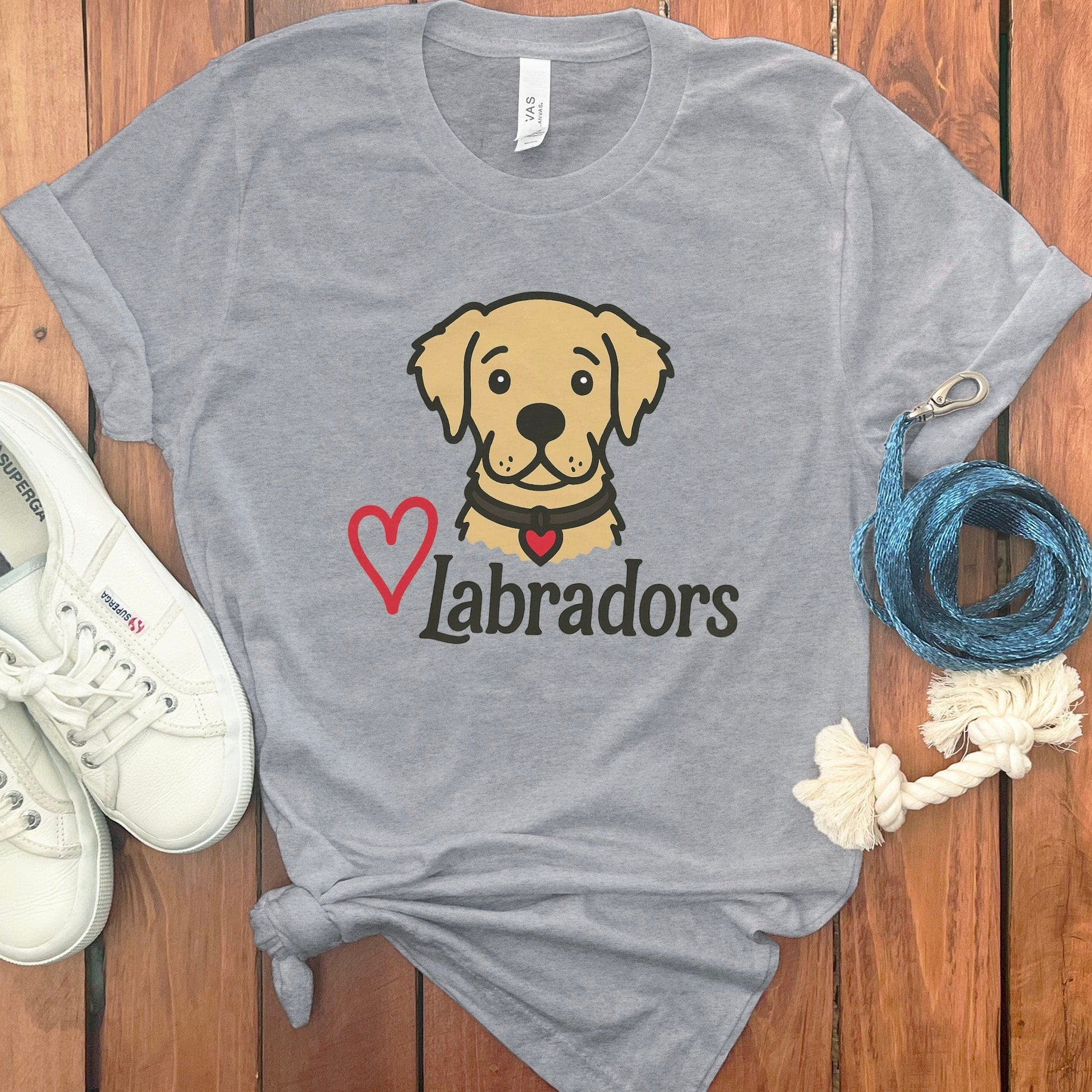 Labradors Cute Graphic T-Shirt for Dog Lovers product