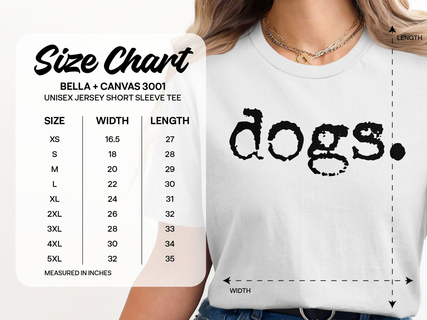Dogs Graphic Design Short Sleeve Tee product type
