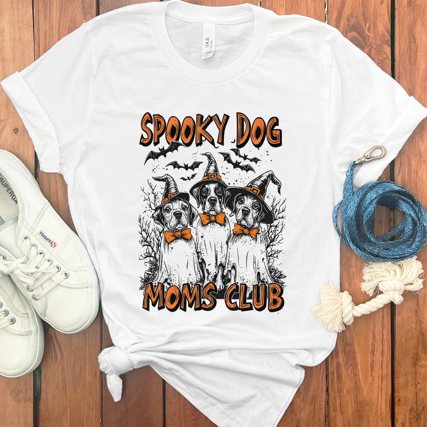 Spooky Dog Moms Club Halloween T-Shirt product type