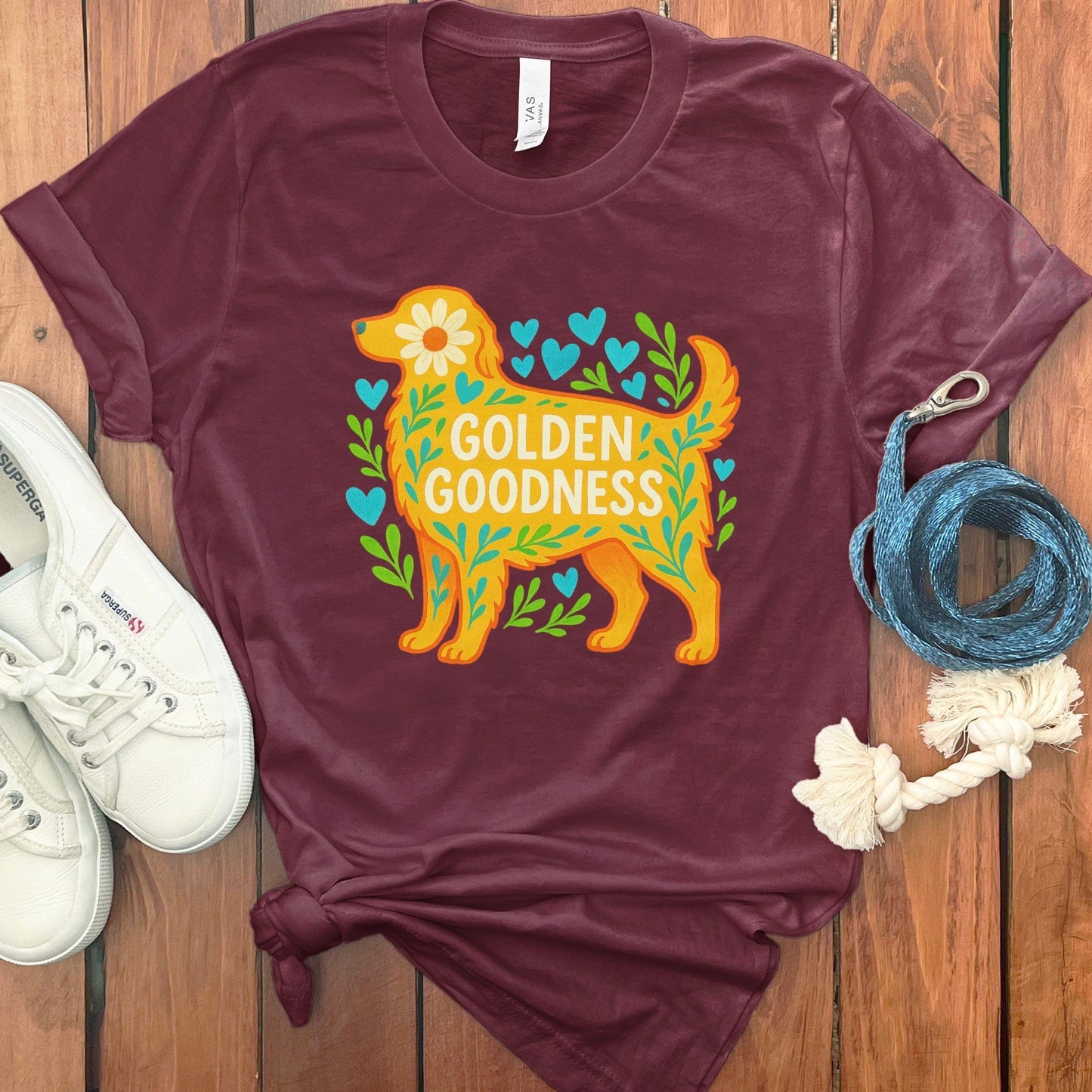 Golden Goodness Labrador Dog Graphic T Shirt product