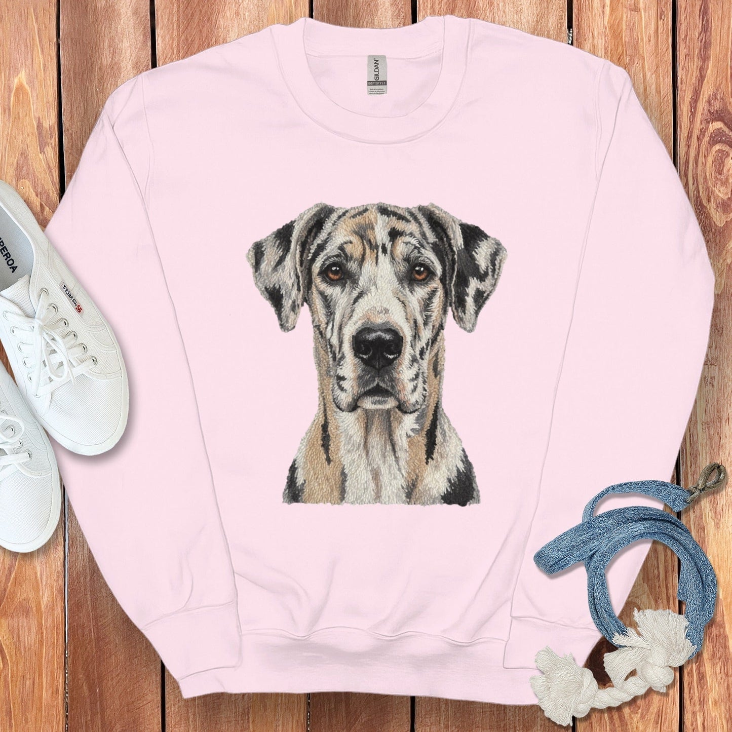 Great Dane Graphic Printed Long Sleeve Sweatshirt