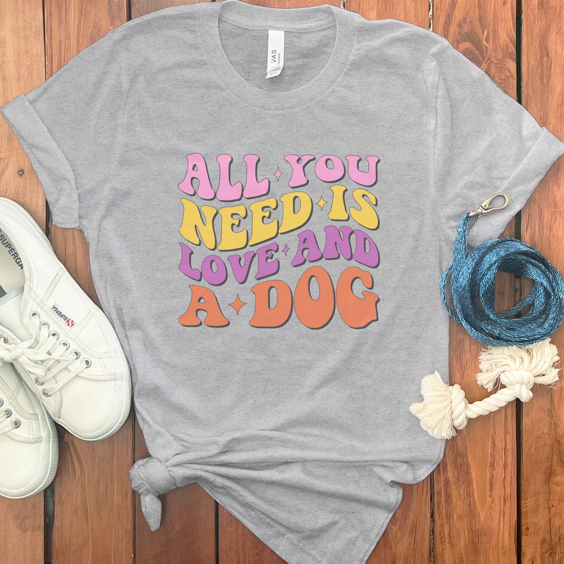 All You Need Is Love And A Dog Graphic T-Shirt product
