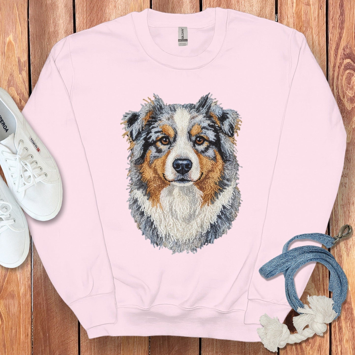 Australian Shepherd Crewneck Sweater Casual Wear