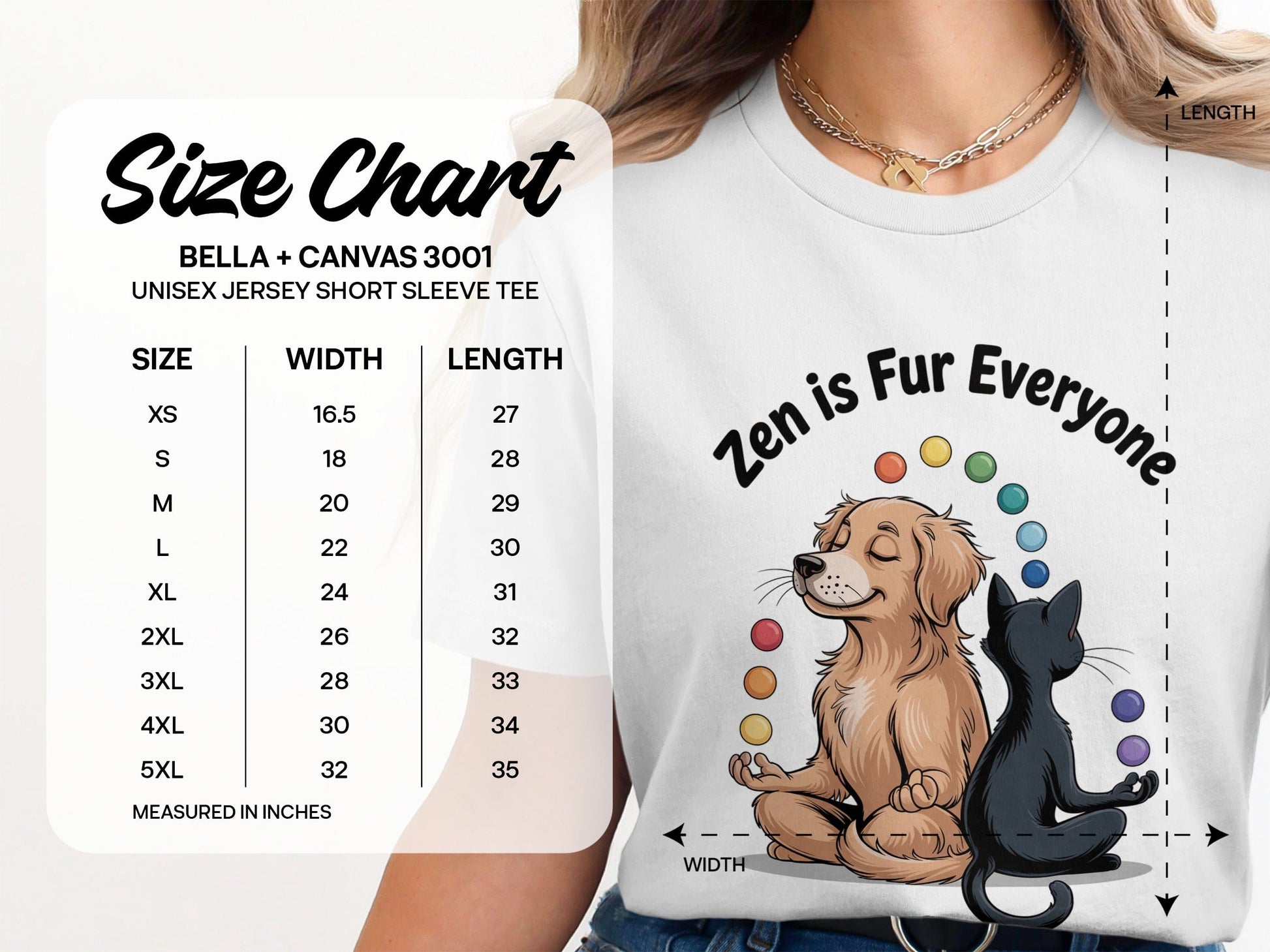 Zen is Fur Everyone Unisex Jersey Short Sleeve Tee product type
