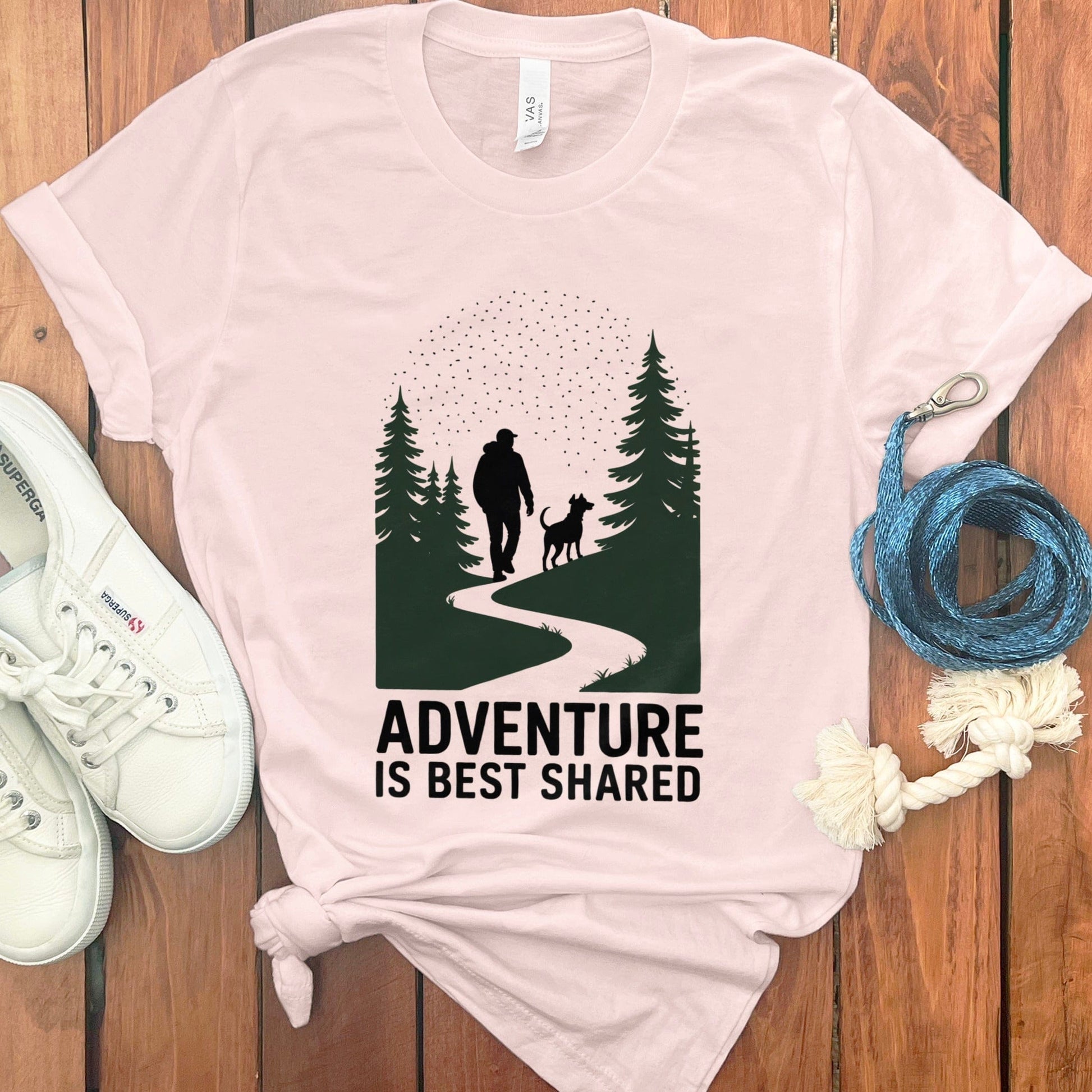 Adventure Is Best Shared Hiking T-shirt product