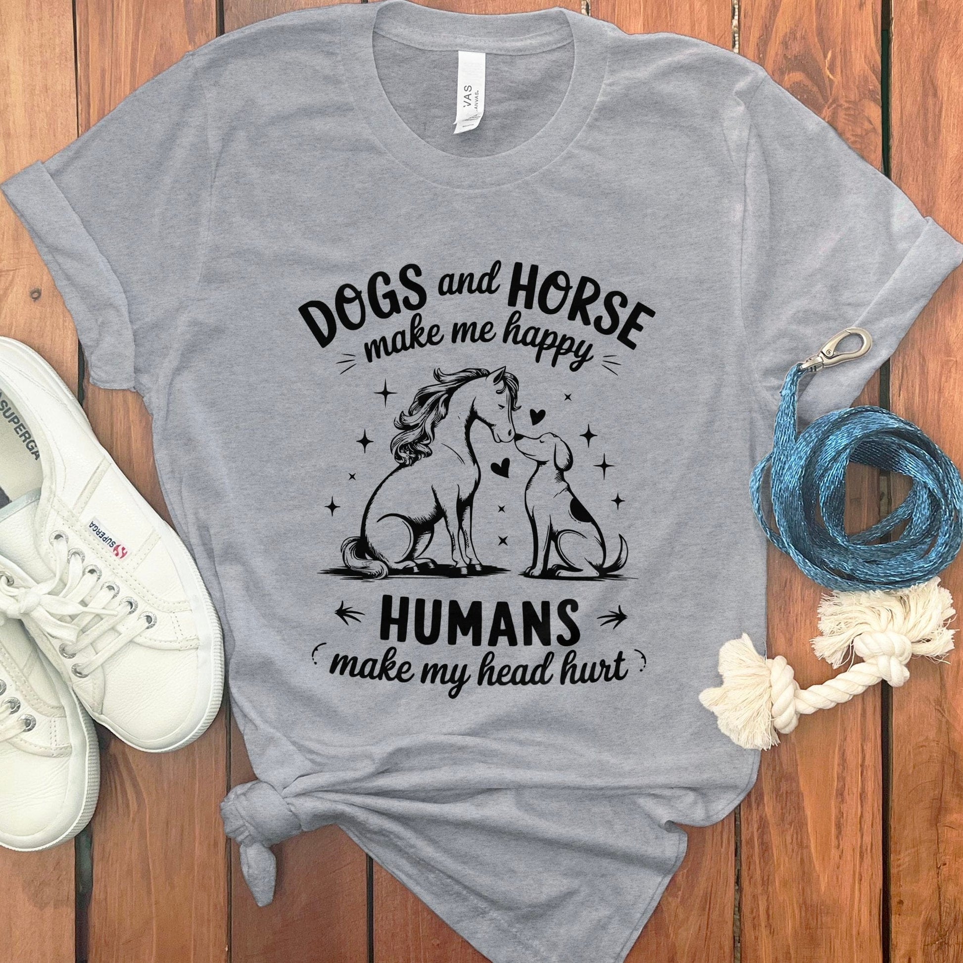 Dogs and Horse Make Me Happy Humans Head Hurt product type