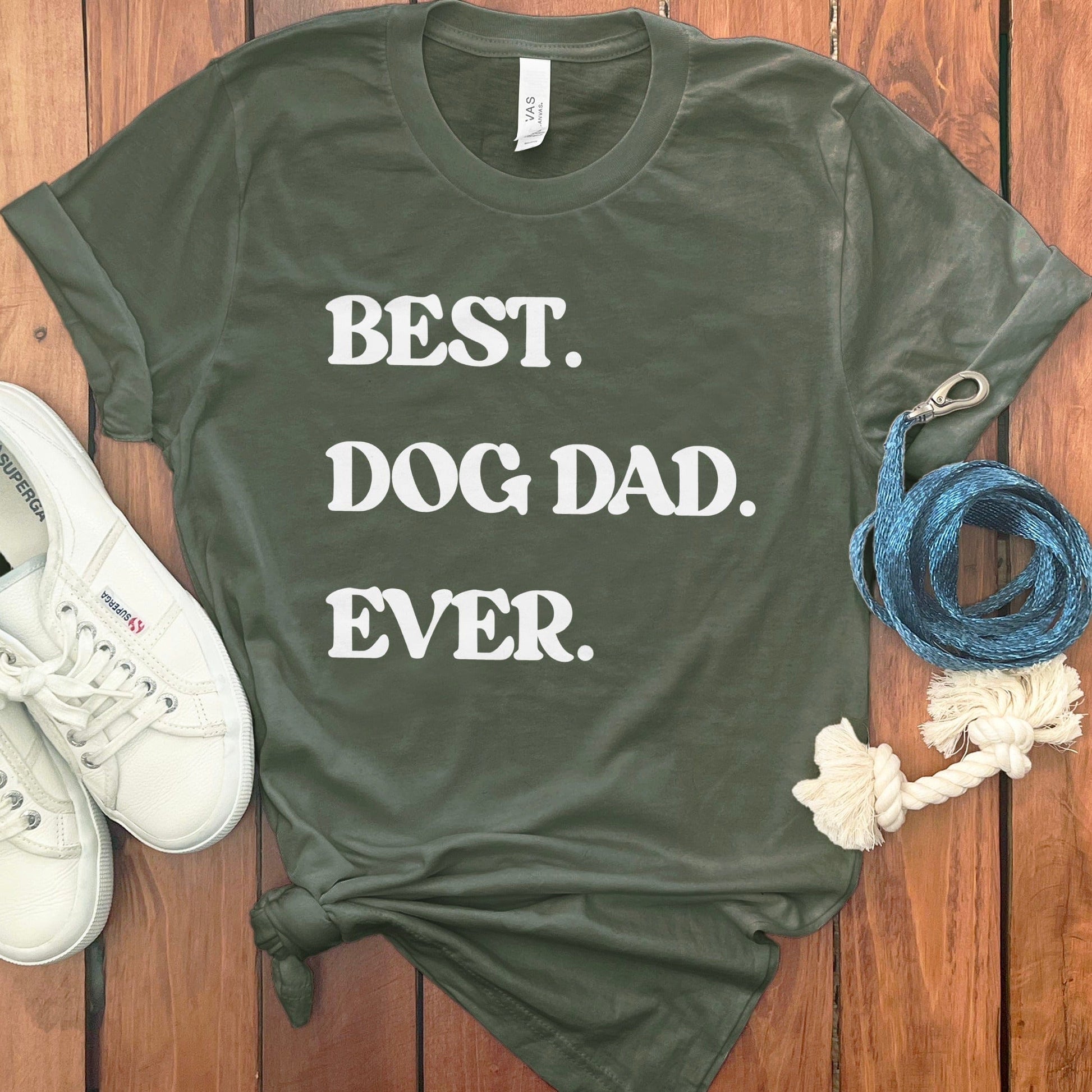 Best Dog Dad Ever Graphic Tee product