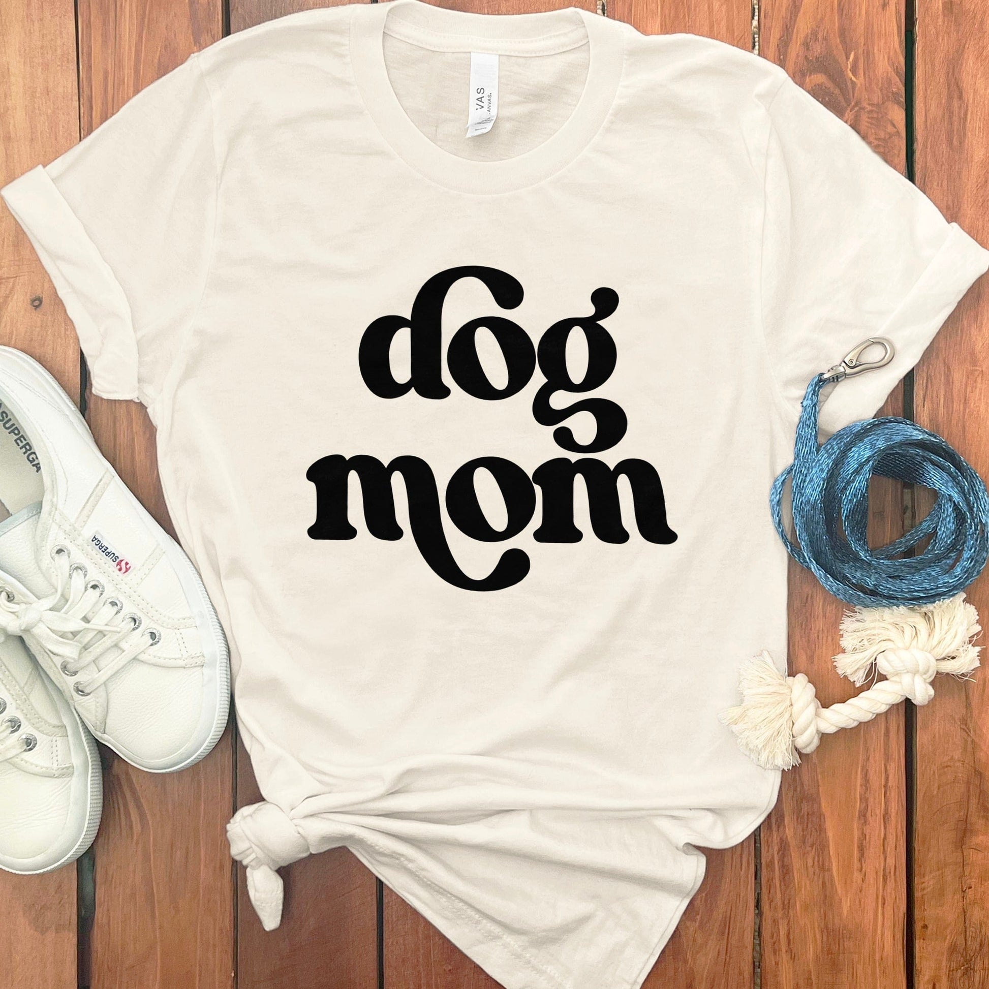 Dog Mom Graphic Tee Casual Wear Clothing Product Type