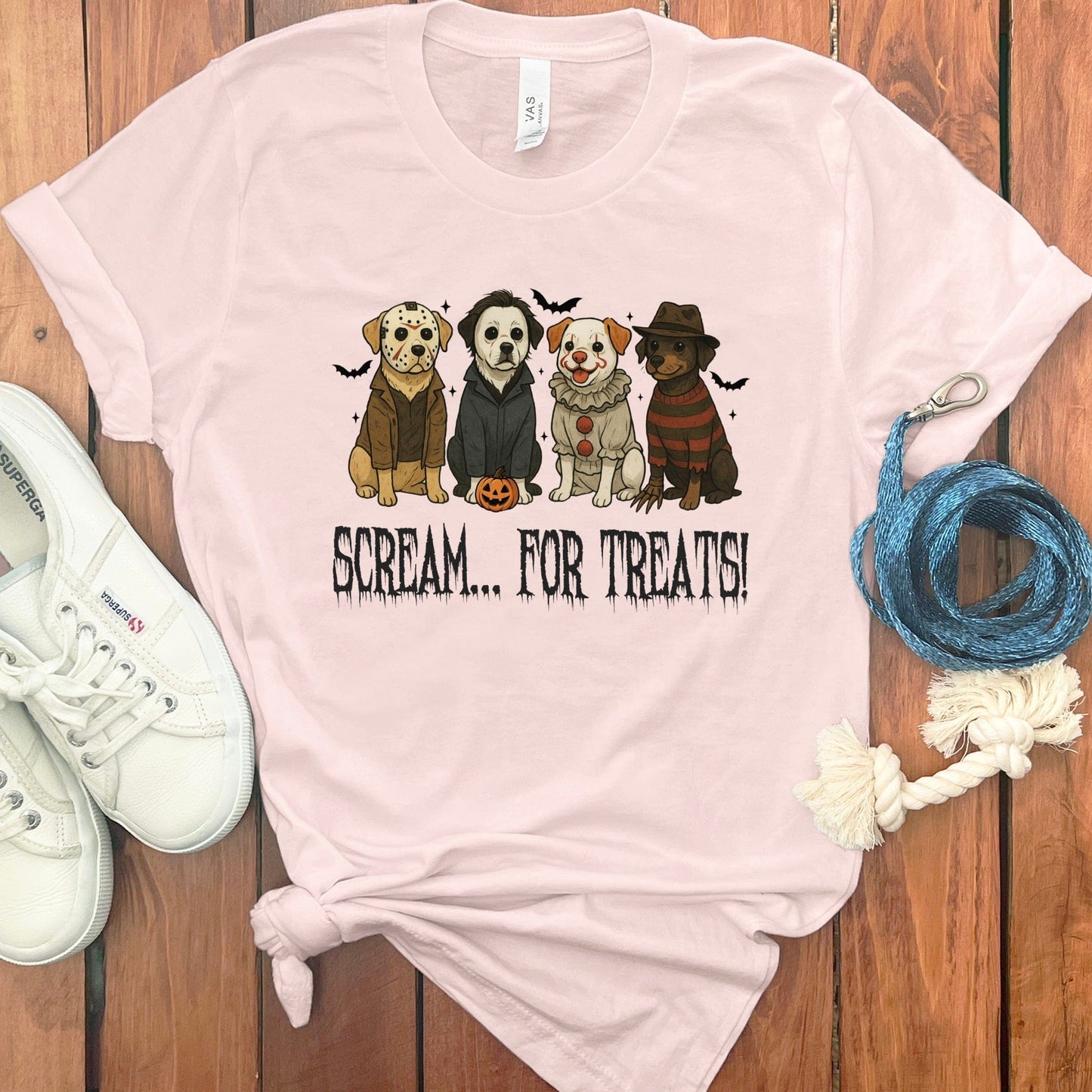Scream For Treats Halloween Dogs T-shirt product type