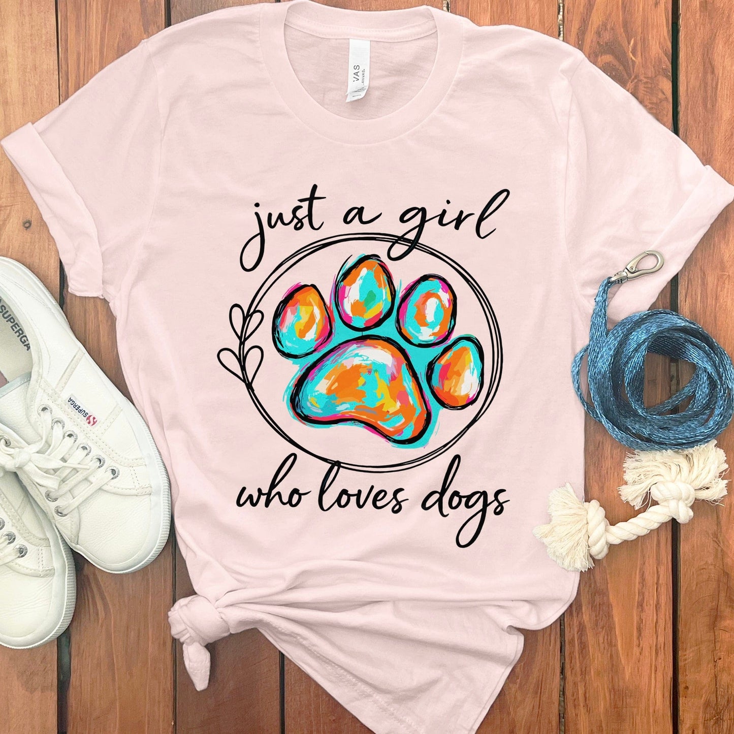 Just a Girl Who Loves Dogs T-shirt product