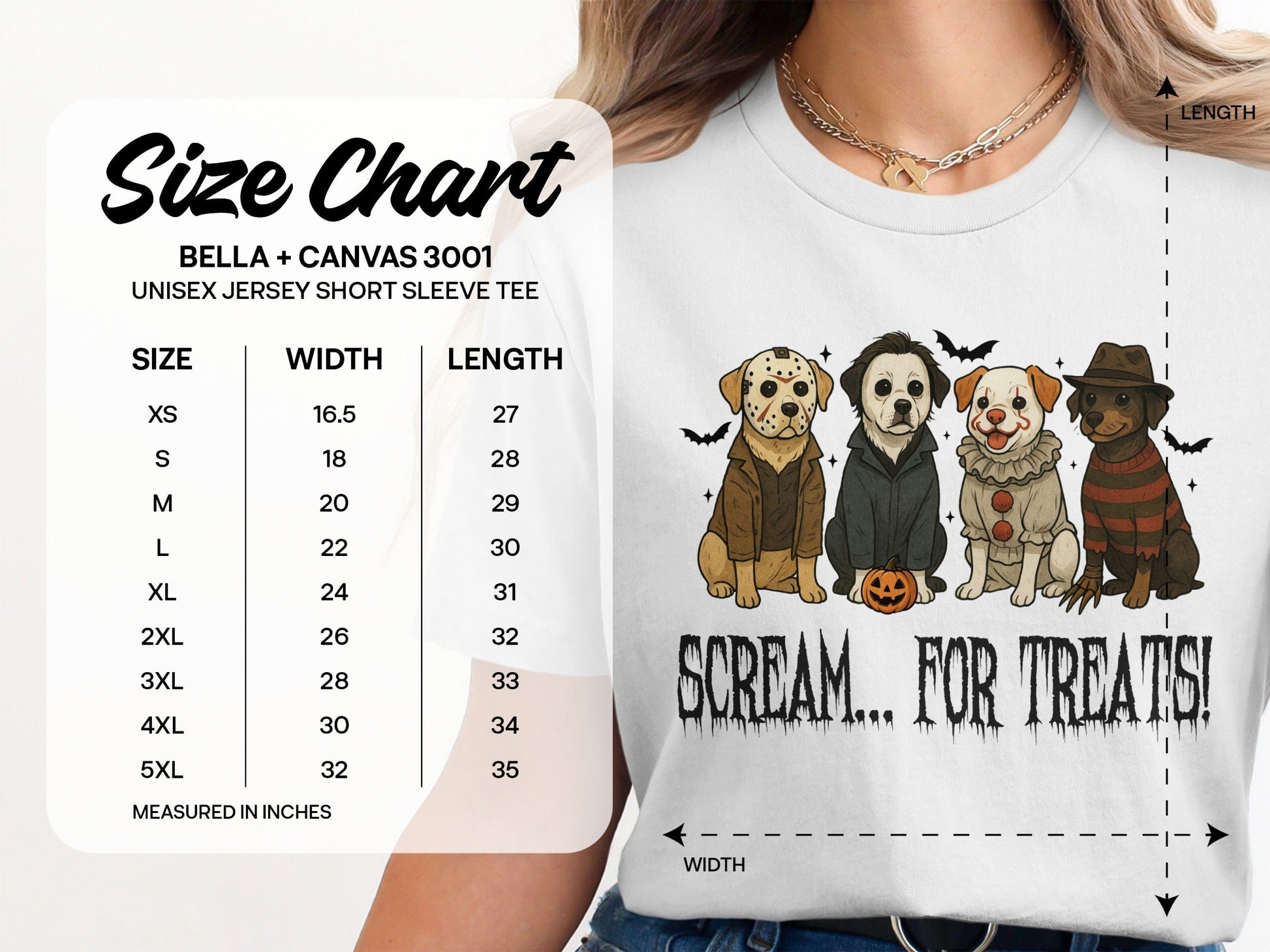 Scream For Treats Halloween Dogs Graphic Tee product