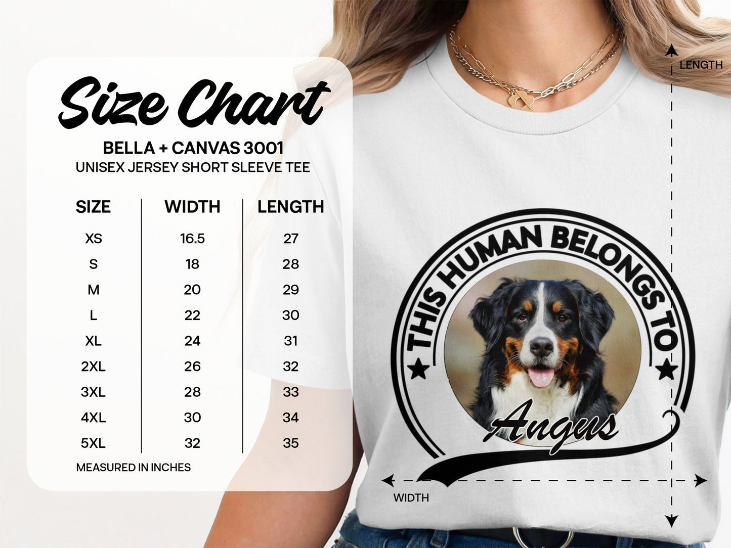 PERSONALIZED HUMAN BELONGS TO T-SHIRT