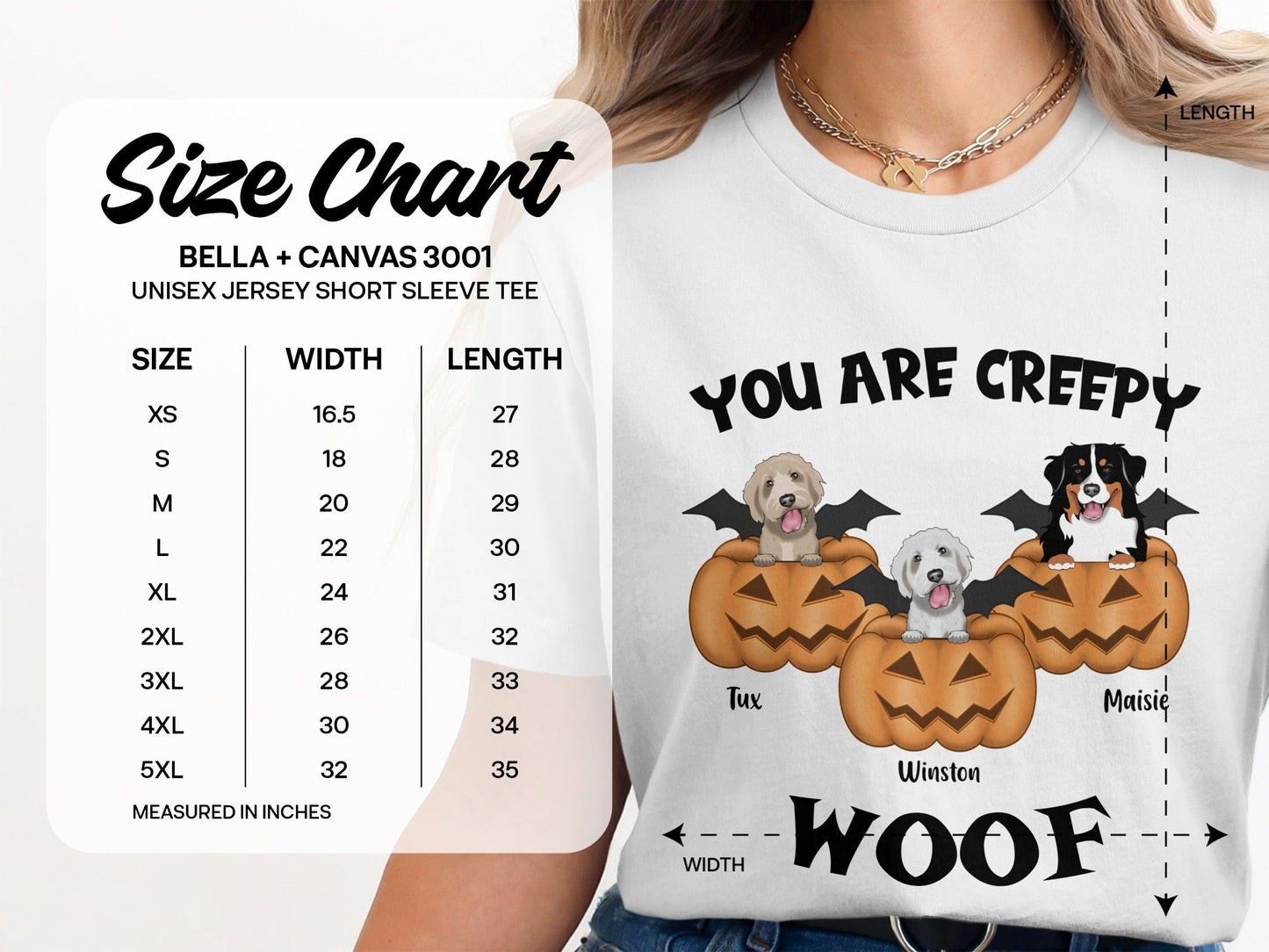 PERSONALIZED CREEPY HALLOWEEN T-SHIRT