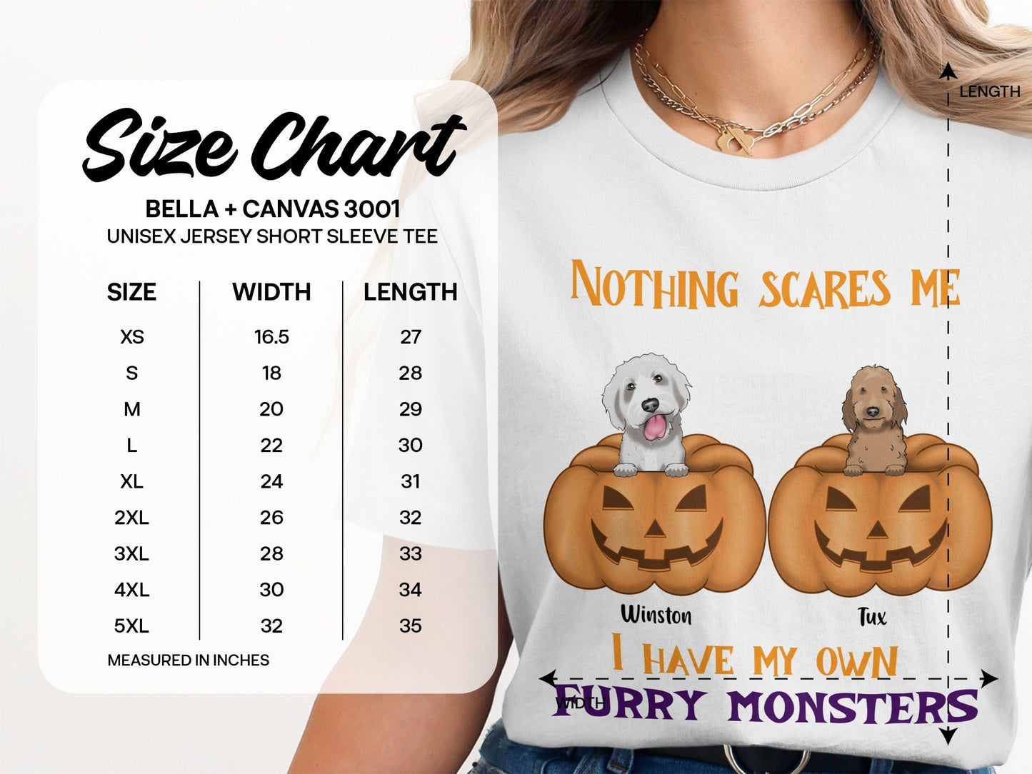 CUSTOM DOG HALLOWEEN T-SHIRT