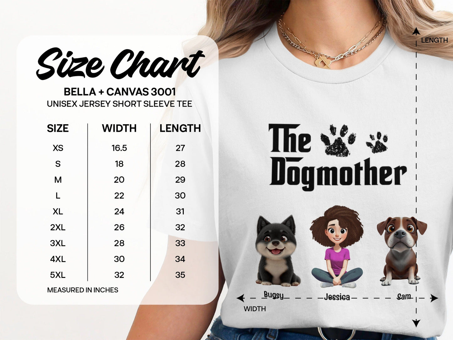 COOL DOG MOTHER PERSONALIZED T-SHIRT