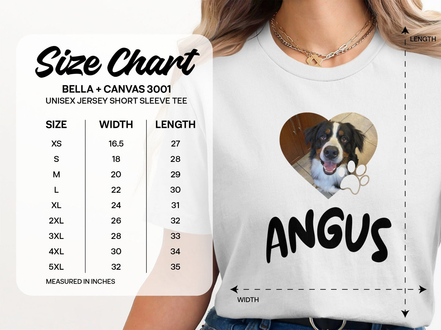 PET PHOTO CUSTOM T-SHIRT