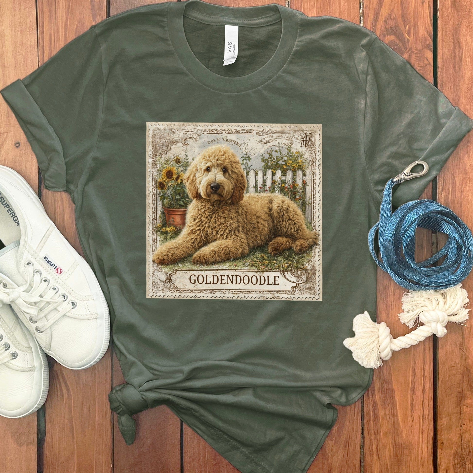 Adorable Goldendoodle Graphic T-Shirt Perfect Dog Lover product type