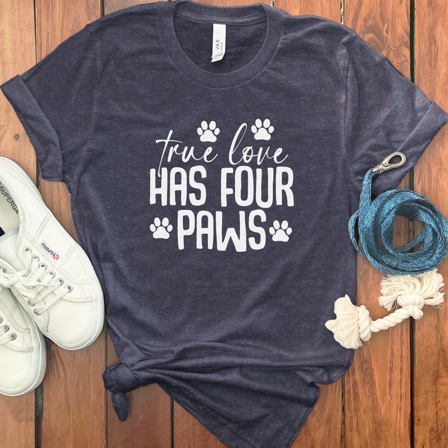 True Love Has Four Paws Printed T-shirt product