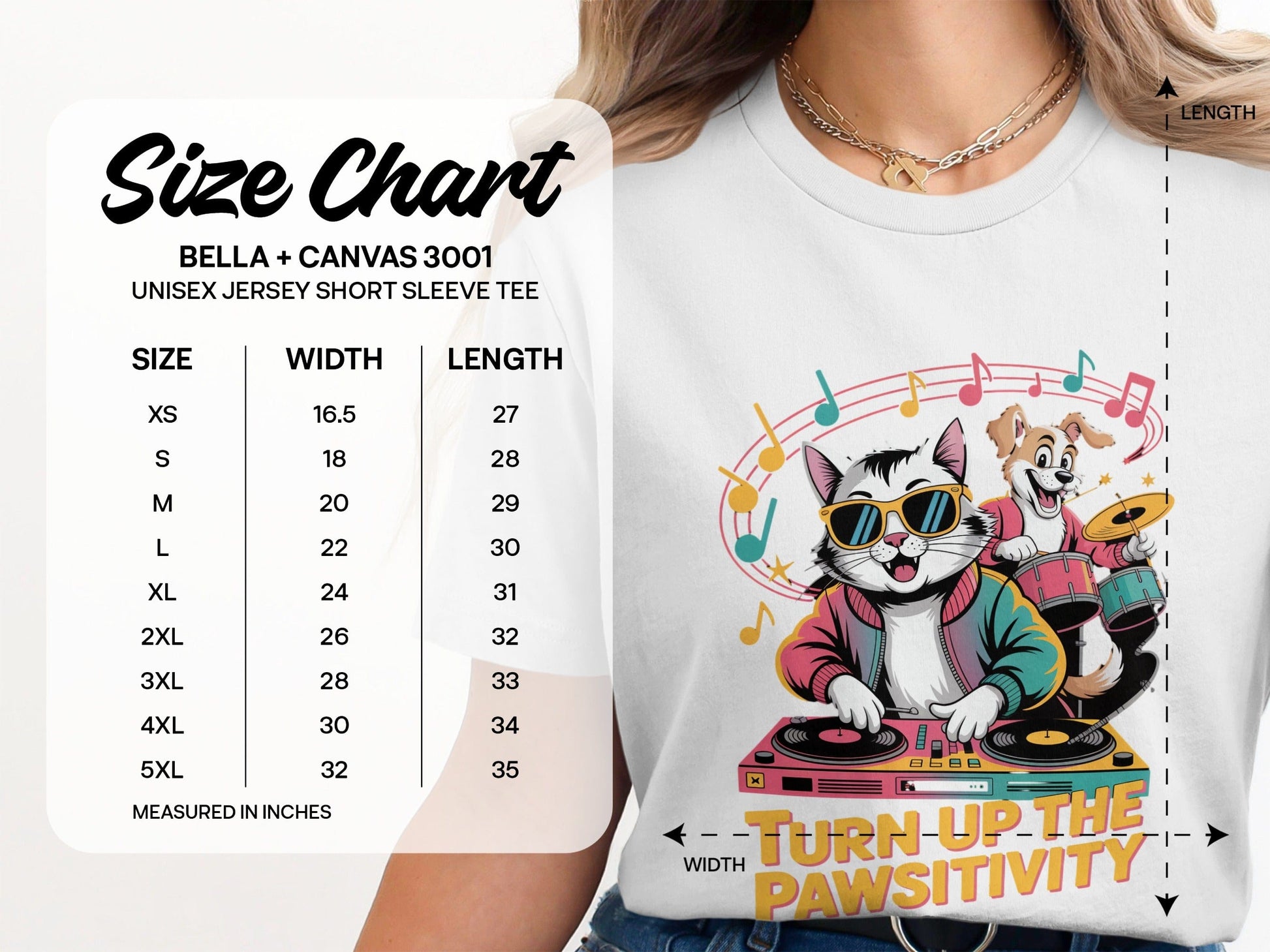 Turn Up The Pawsitivity Unisex Jersey Tee product