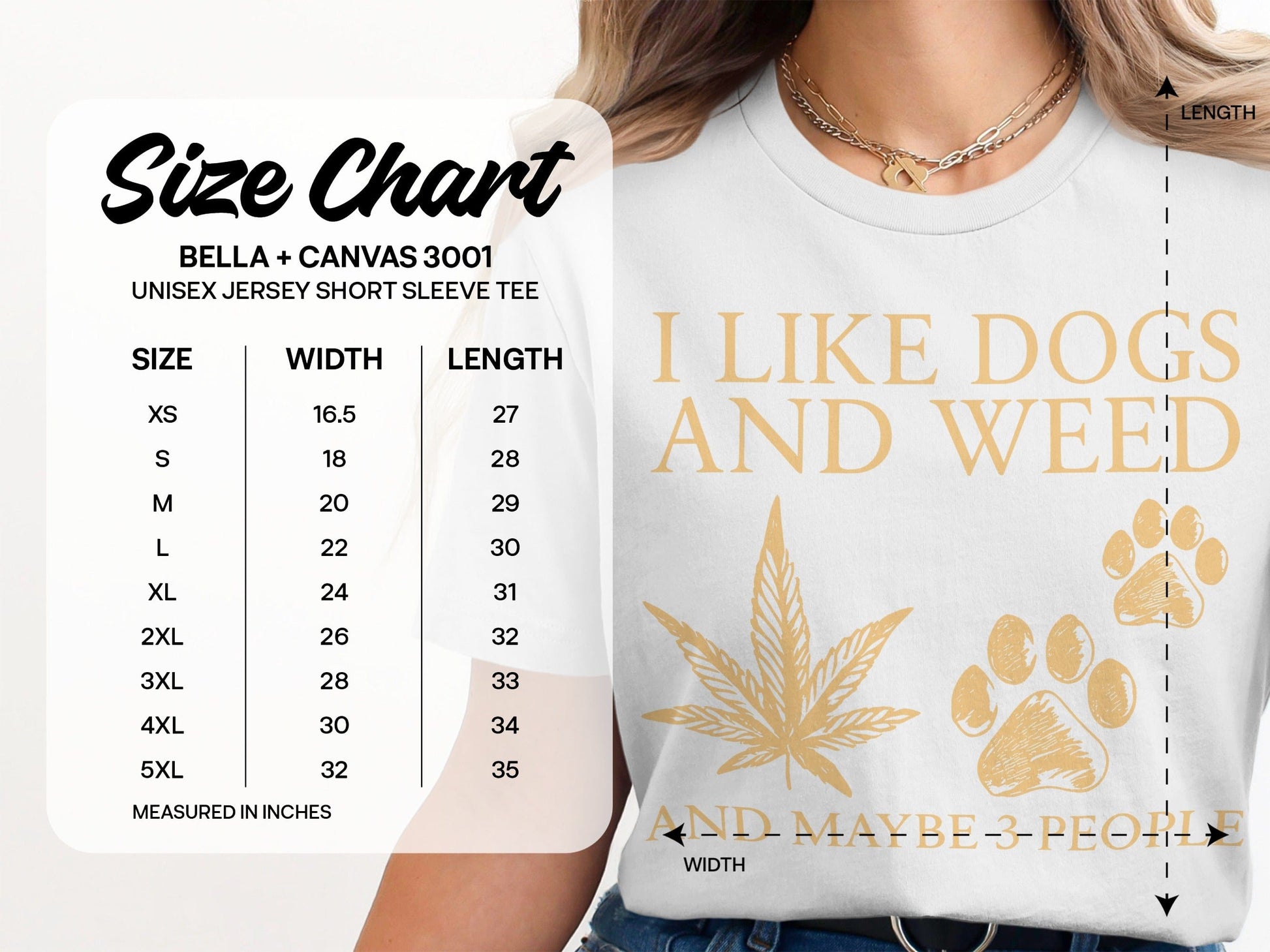 I Like Dogs And Weed Unisex Jersey Short Sleeve Tee product