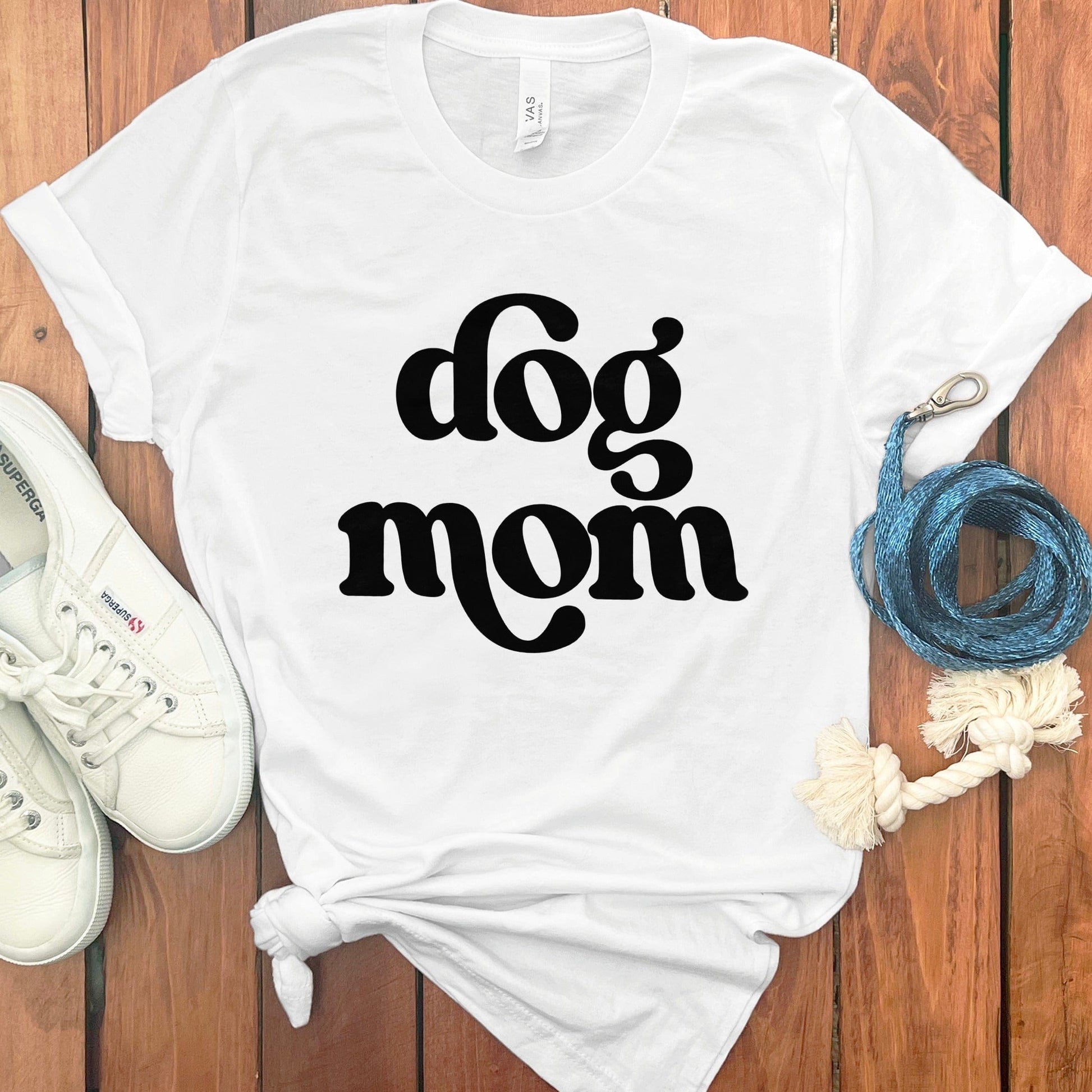 Whimsical Dog Mom Graphic Tee Shirt Product Type