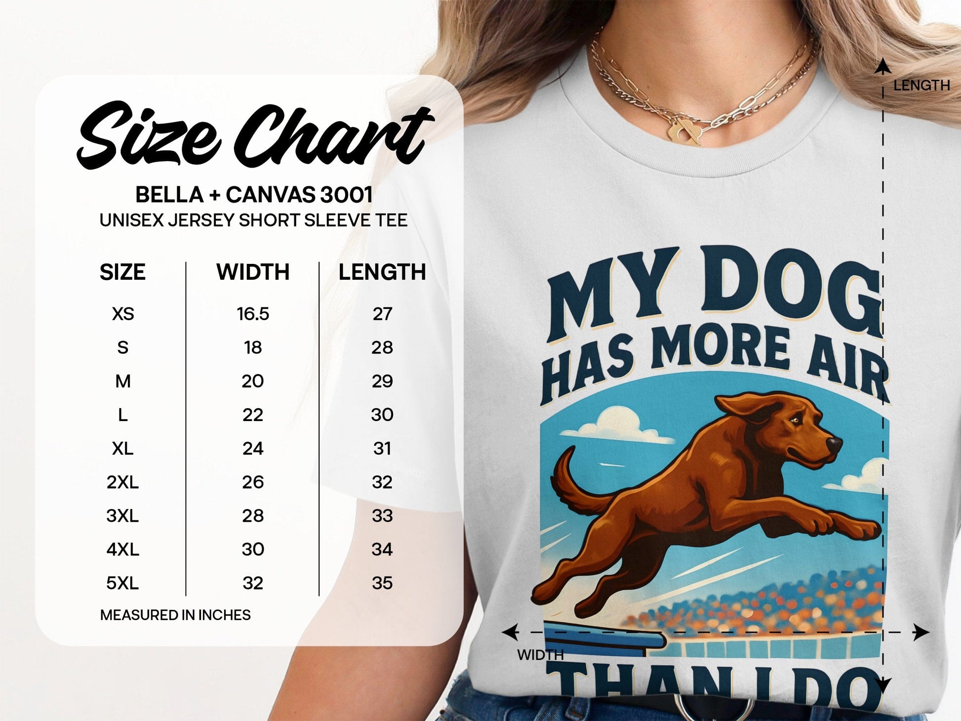 My Dog Has More Air Than I Do T-Shirt product