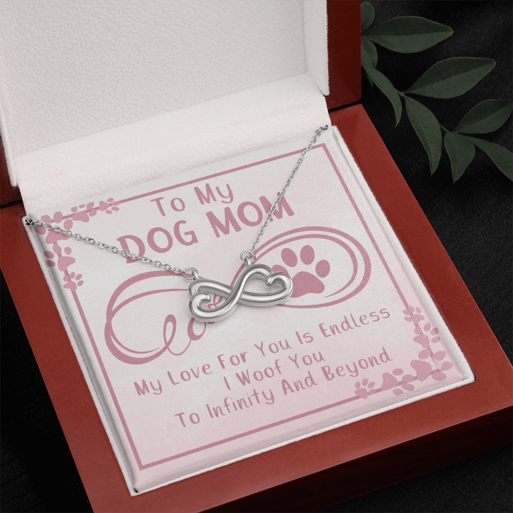 TO MY DOG MOM INIFINITY NECKLACE