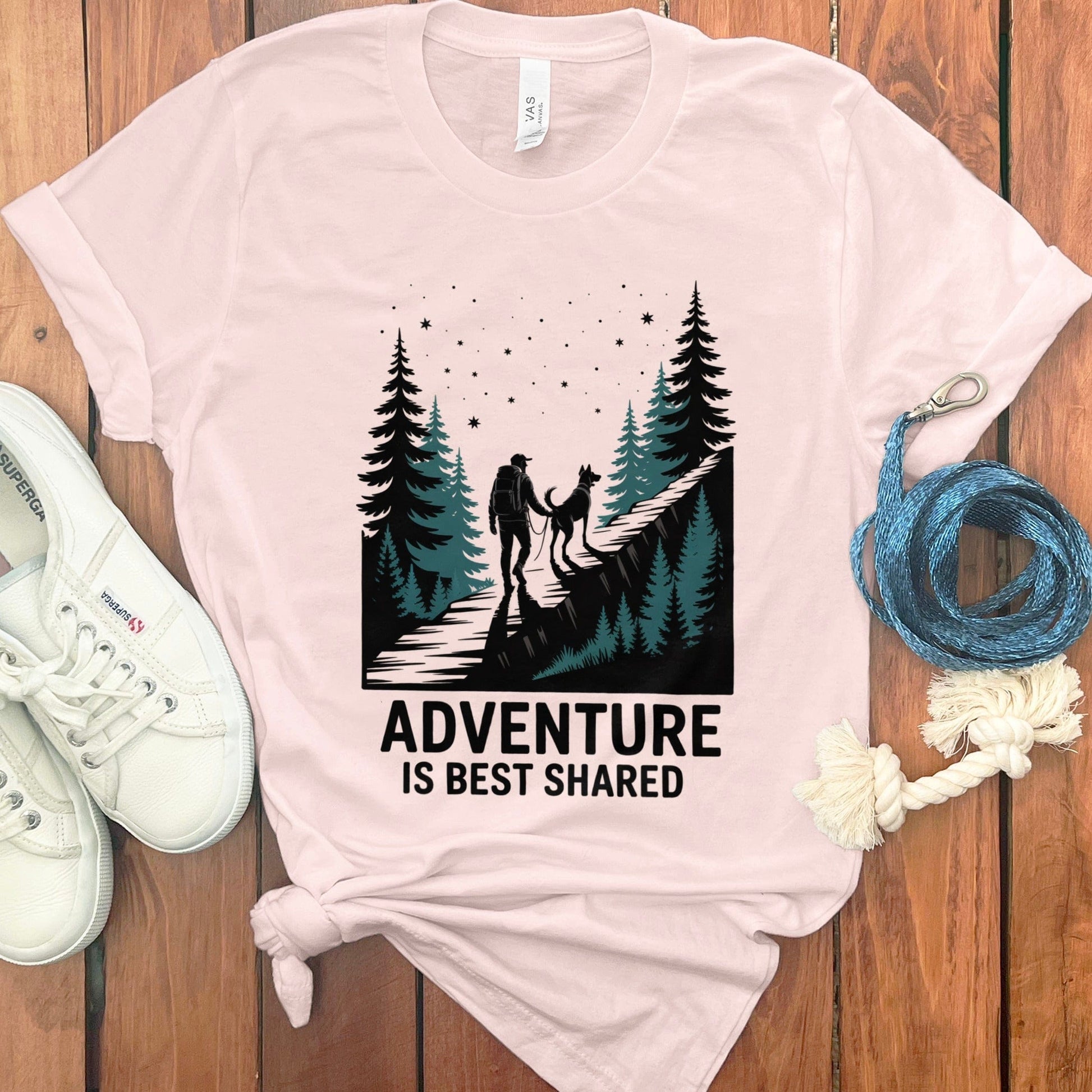 Adventure Is Best Shared Themed T-shirt product type