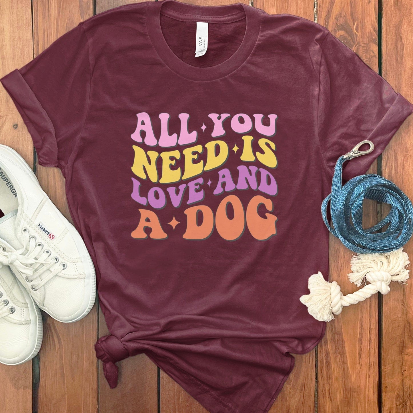 All You Need is Love And A Dog Graphic T-shirt product